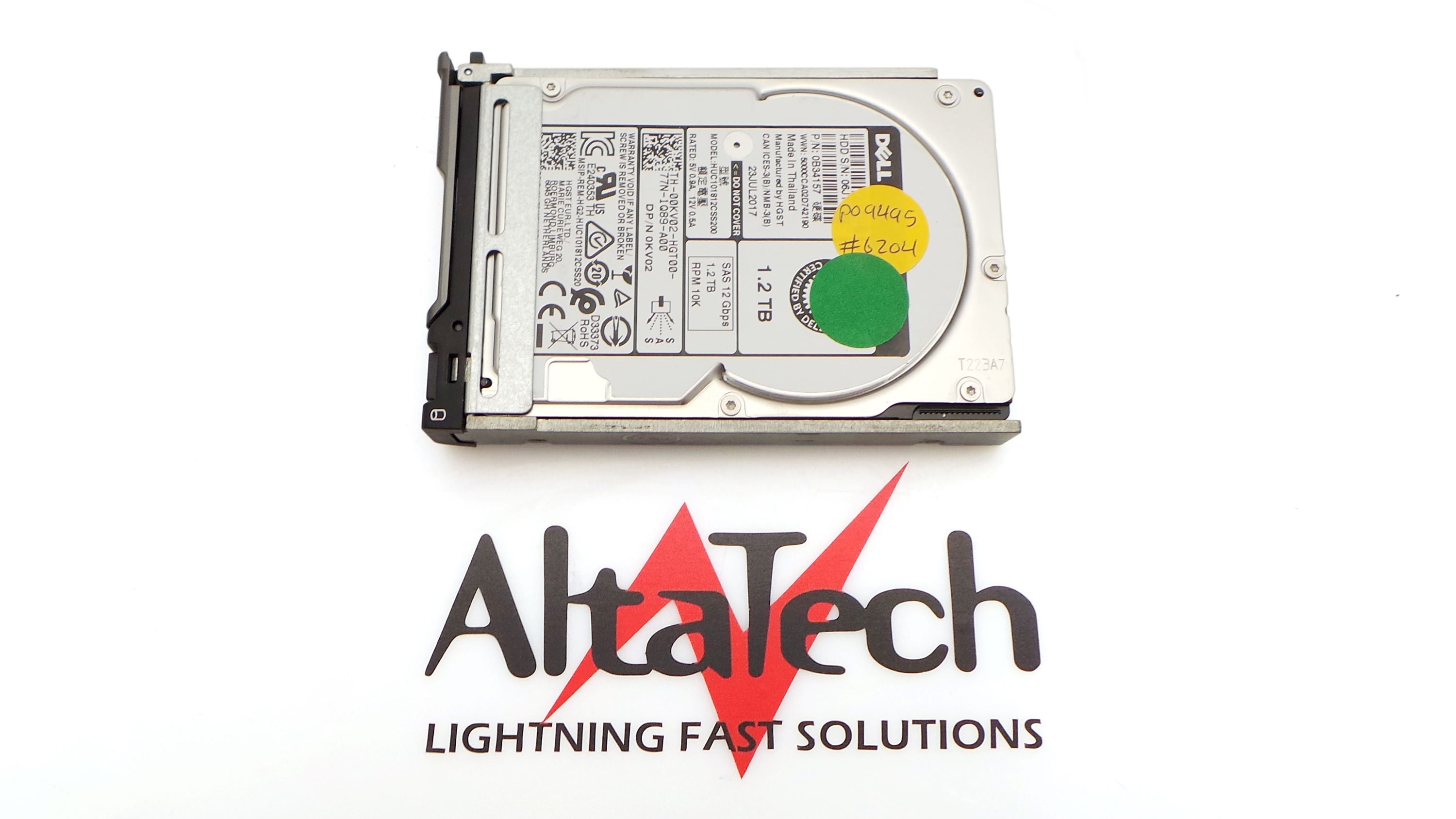 Dell 0B34157 1.2TB 10K SAS 2.5" 12G