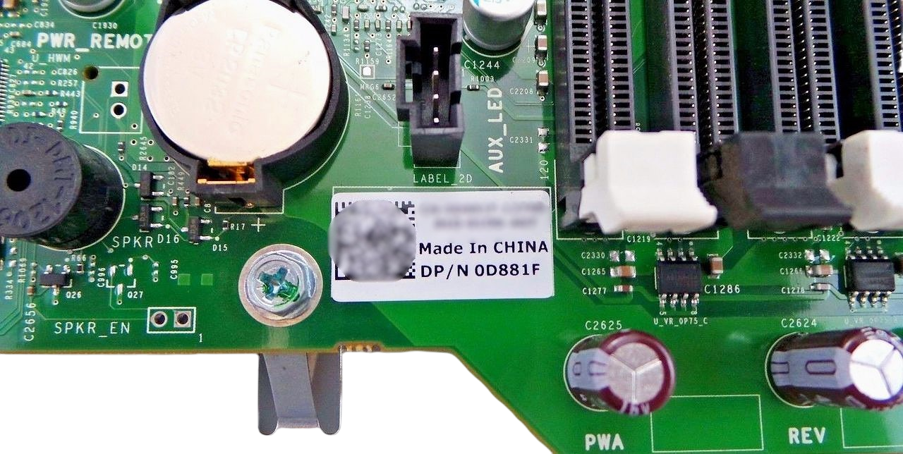 Dell 0D881F Precision T7500 LGA1366 / Socket B System Board