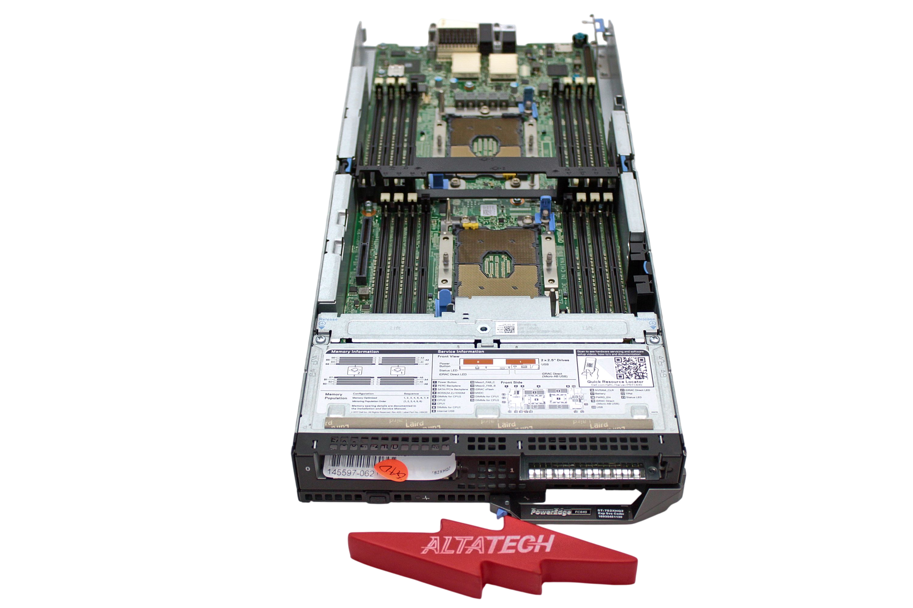 Dell FC640-2.5-2HDD POWEREDGE FC640 2X2.5' BLADE SERVER CTO