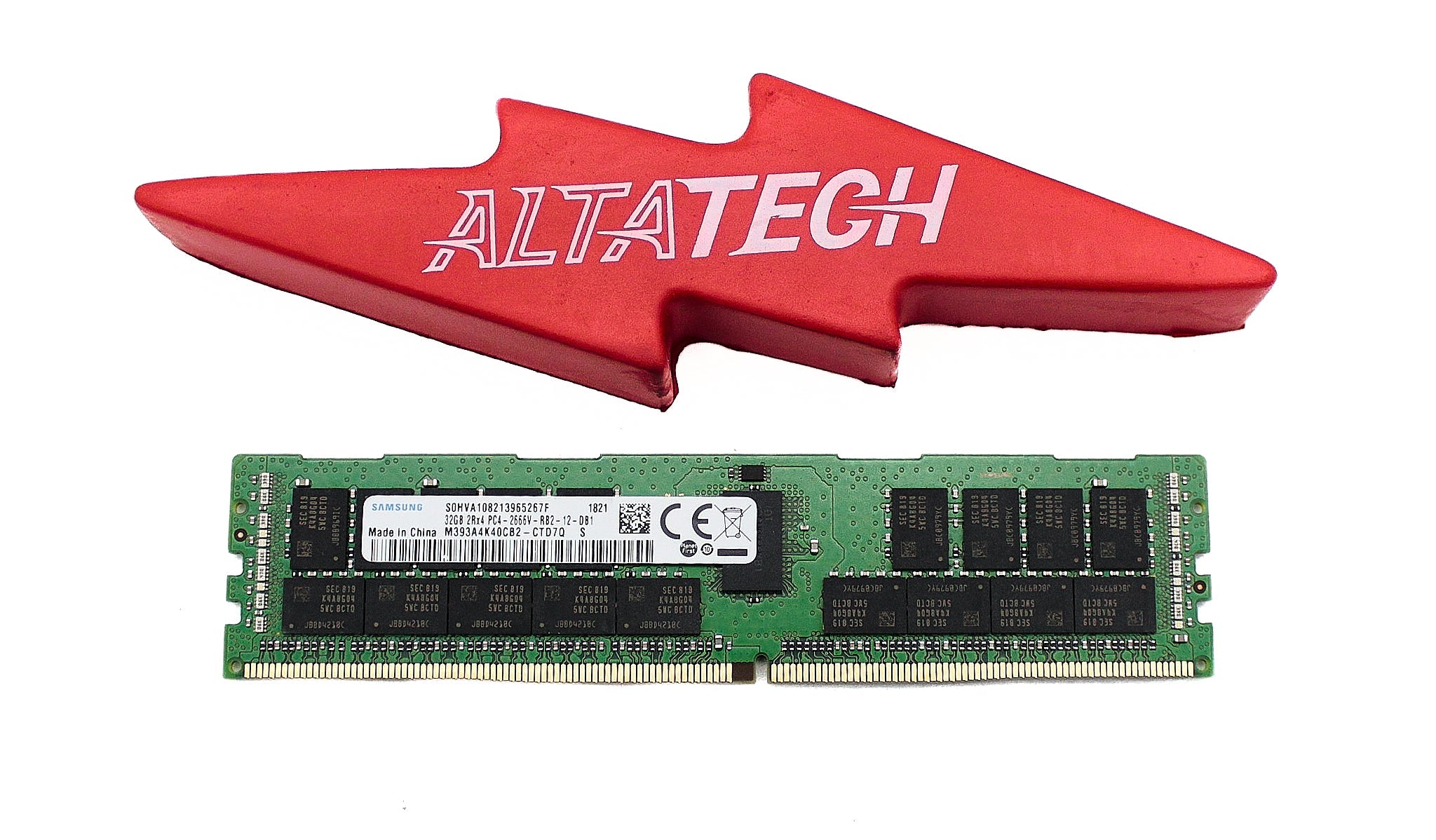 Dell M393A4K40CB2-CTD7Q 32GB PC4-21300V DDR4-2666 2RX4 ECC, Used