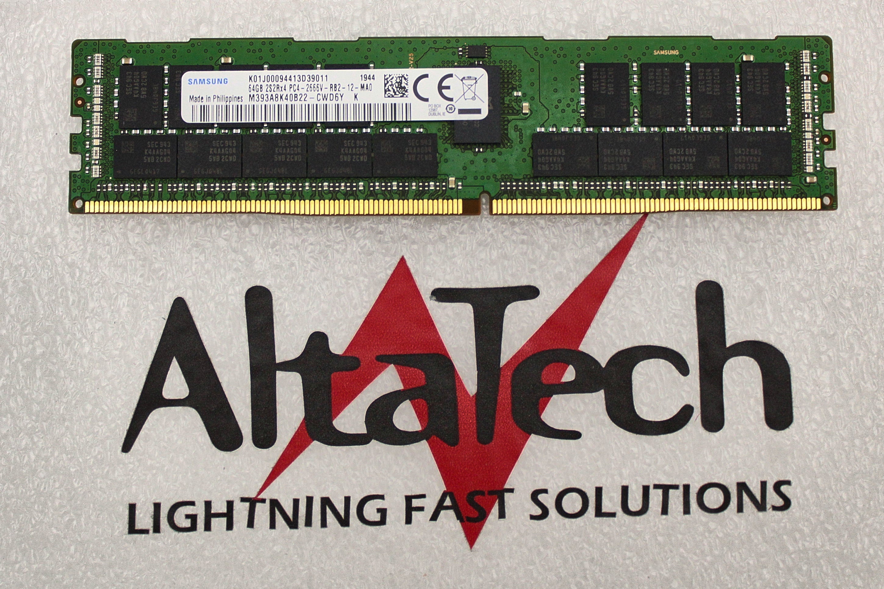 Dell M393A8K40B22-CWD 64GB PC4-21300VR DDR4-2666 2S2RX4 ECC