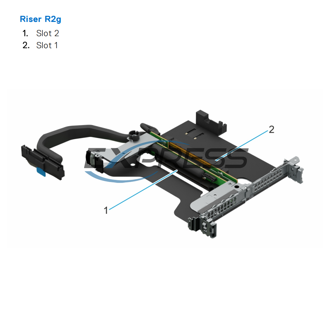Riser R2g | Dell PowerEdge R670