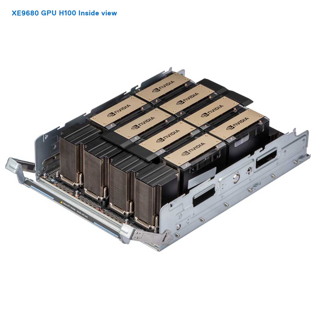 16x E3.S EDSFF Rack Chassis | Dell PowerEdge XE9680