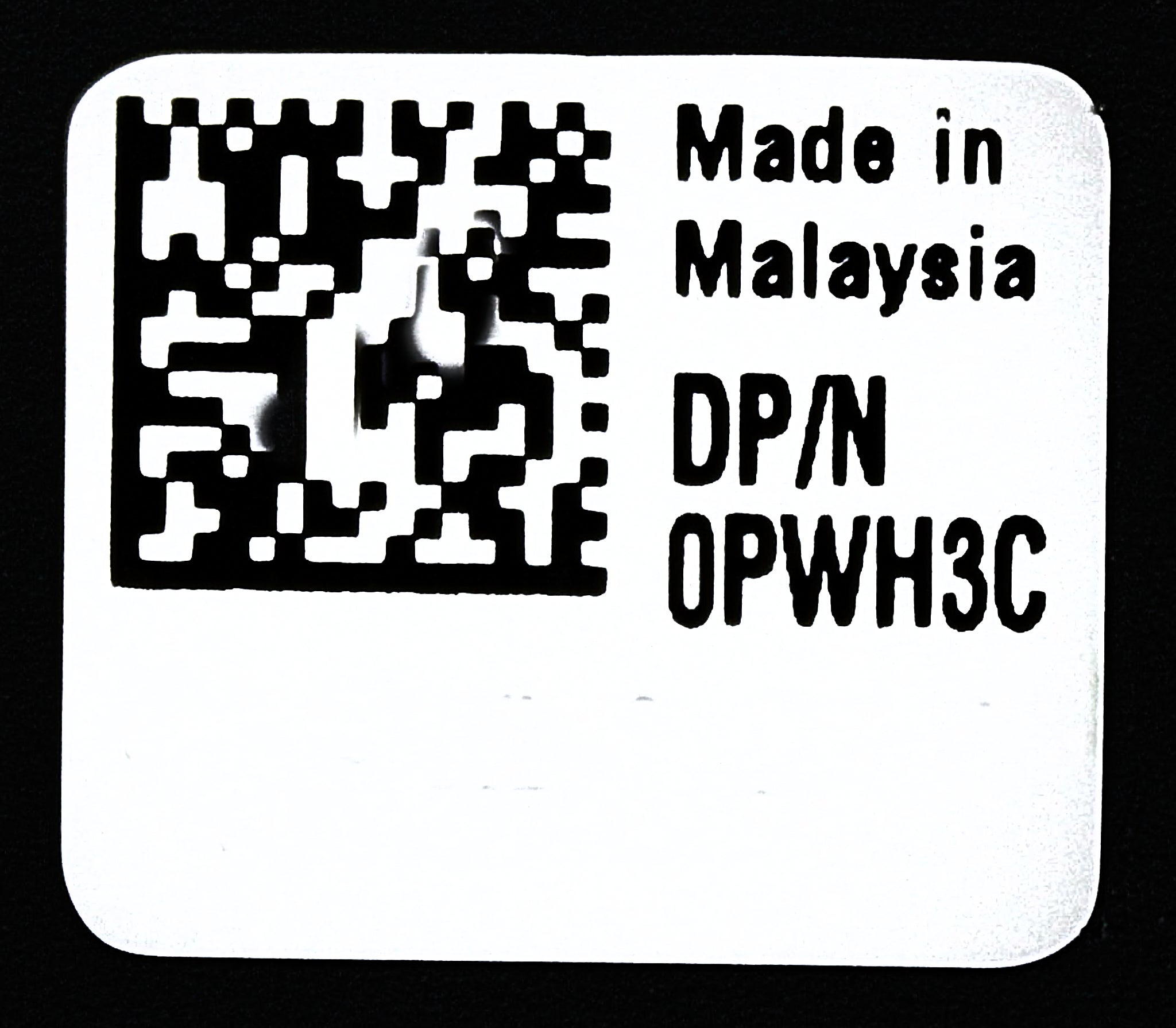 Dell PWH3C INTEL E810-XXV 10/25G DP NETWORK CARD SFP28 OCP 3.0