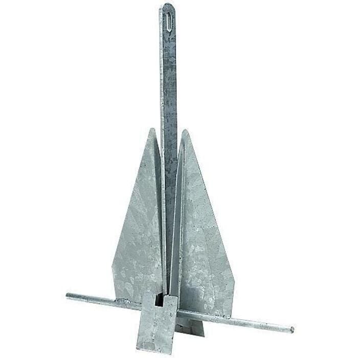 Seachoice 41710 Hot Dipped Galvanized Deluxe Anchor, Size 4S