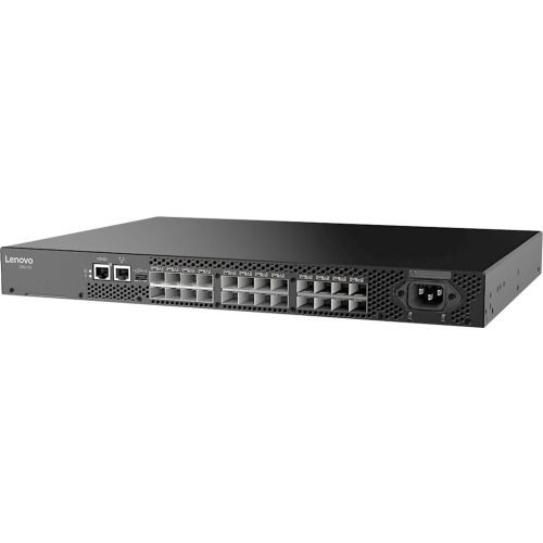 6559F1A - Lenovo DB610S Fibre Channel Switch 16 Gbit/s 24 Fiber Channel Ports 24 x Total Expansion Slots Rack-mountable (Refurbished)