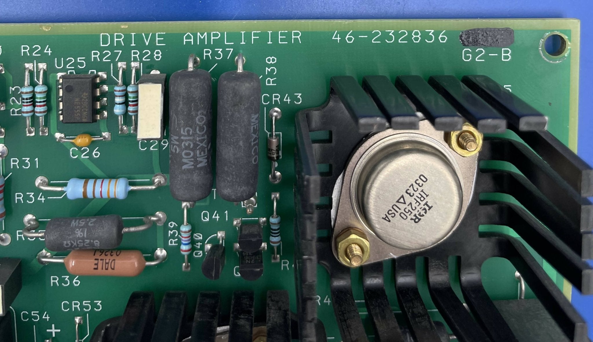 DRIVE AMPLIFIER PCB (46-232836 G2-B GE