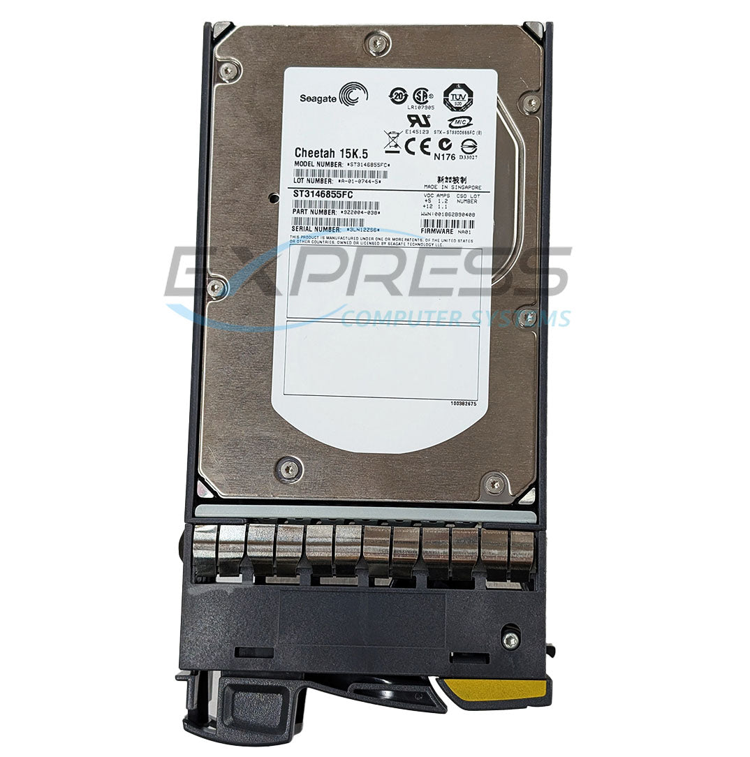 Netapp 3.5" 144GB 10K FC 4Gbps HDD (108-00082) | X274B-R5