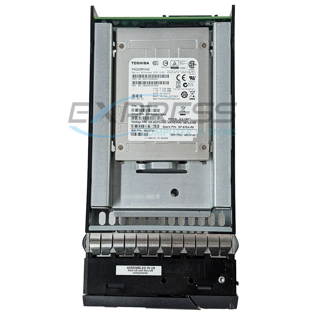 Netapp 2.5" 100GB SAS 3Gbps SSD w/ 3.5" Hyb Car | SP-441A-R6