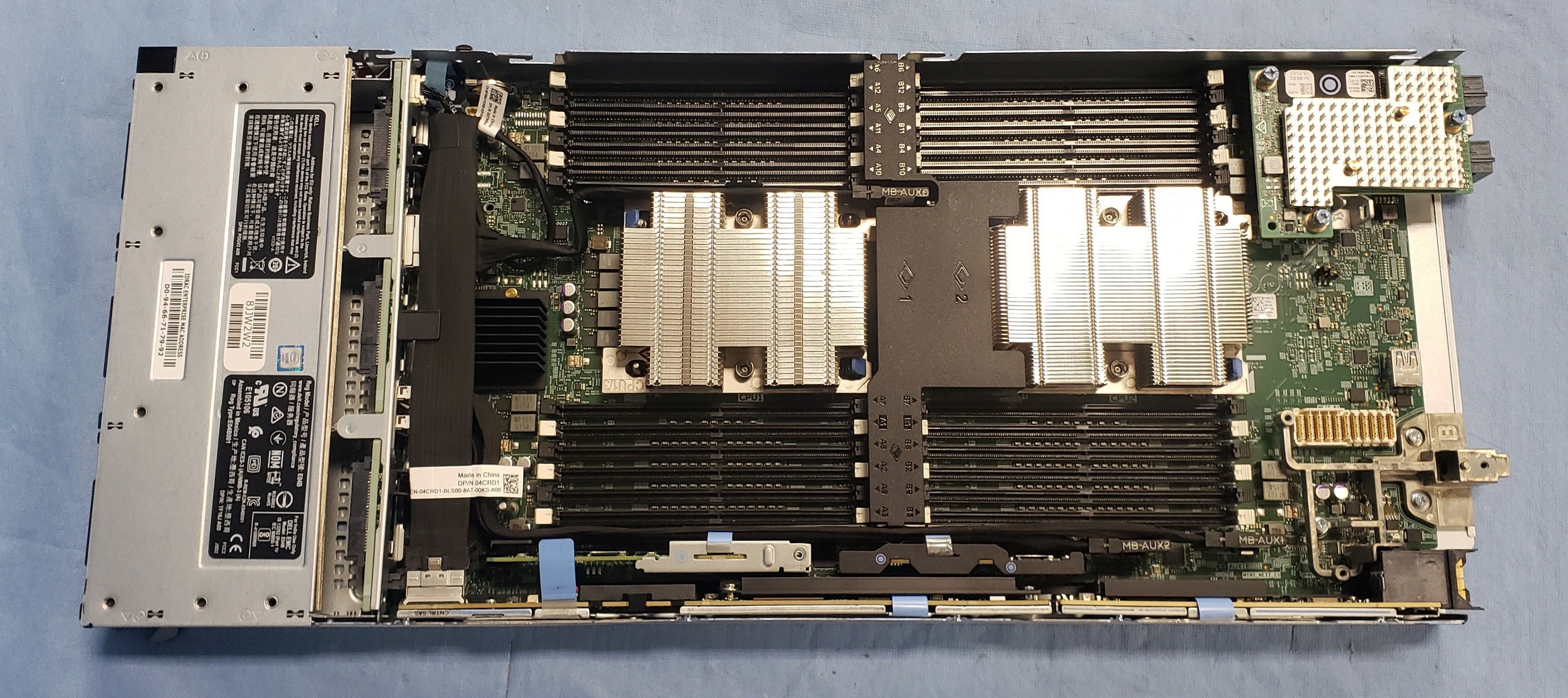 Dell PowerEdge MX740c Blade Server 2x 16C Xeon Gold 6142 2.4GHz 384GB RAM
