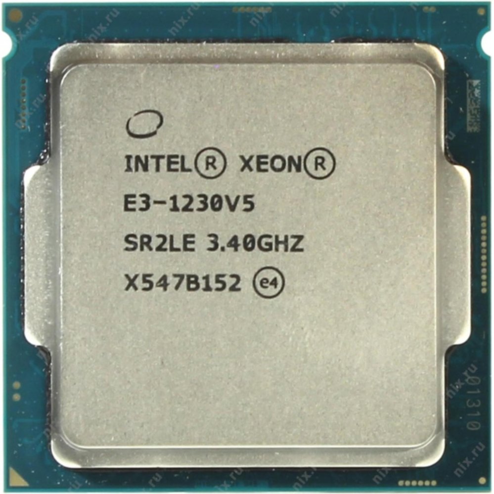 Intel Xeon E3-1230v5 SkyLake 3.4 GHz 8MB L3 Cache LGA 1151 80W (SR2CN / SR2LE) Server Processor