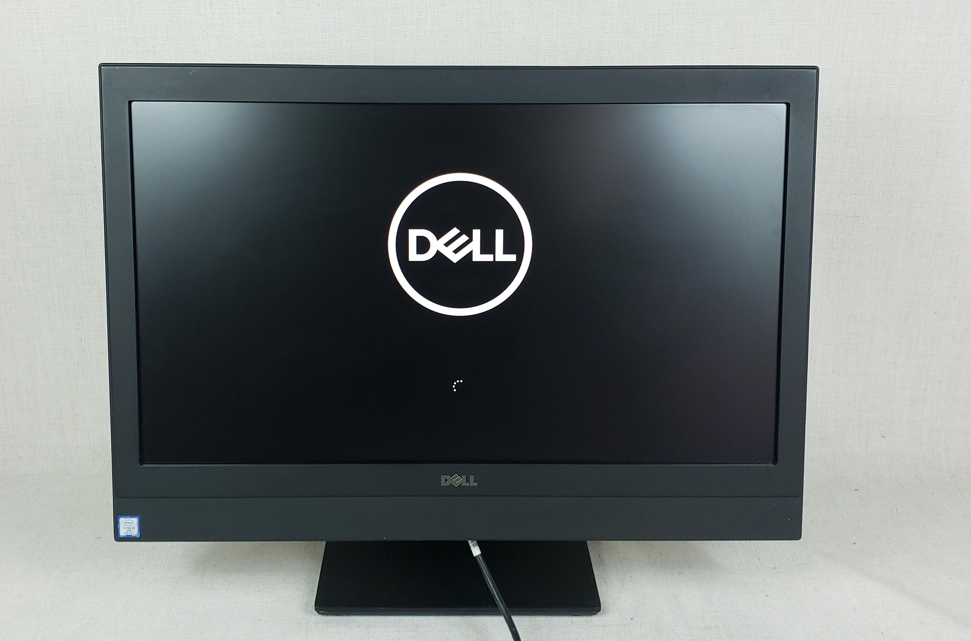 Dell Optiplex 7450 AIO i5-7500 16GB 500GB Windows 10 Pro cracked stands