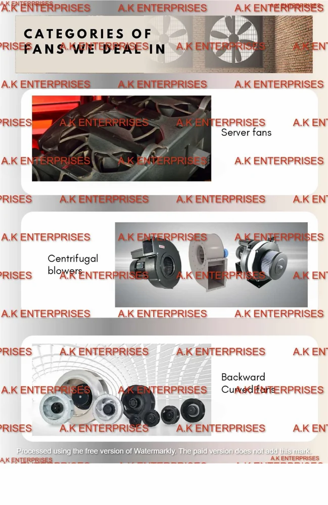 Ebmpapst K3G280-RR04-H9 280mm 230V AC 520W 2.3A 2700RPM IP55 Ball Bearing EC Centrifugal Cooling Fan-2