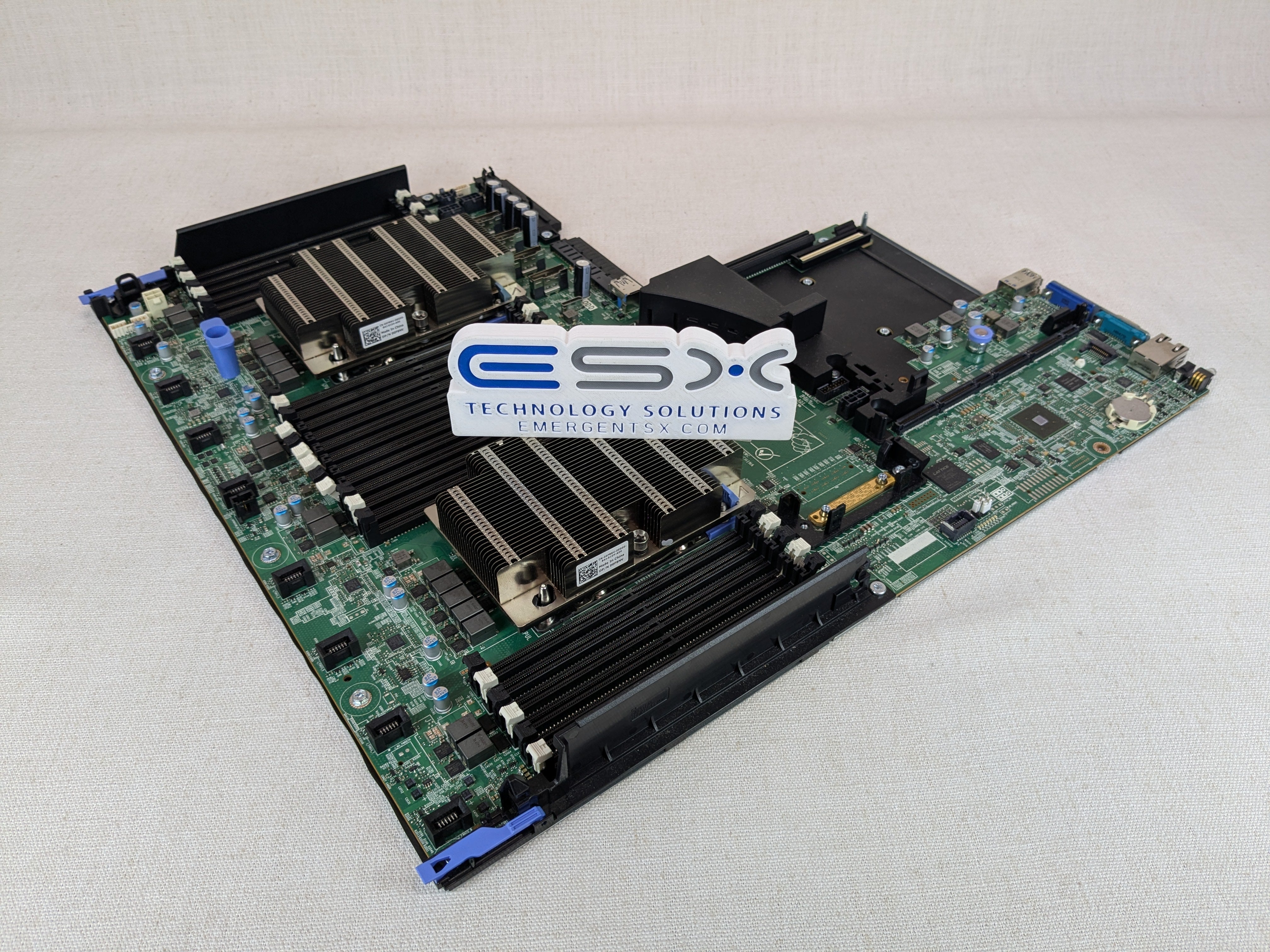 Dell 6NR82 PowerEdge R640 Main System Motherboard Assembly w/ 2x HS, iDRAC Ent