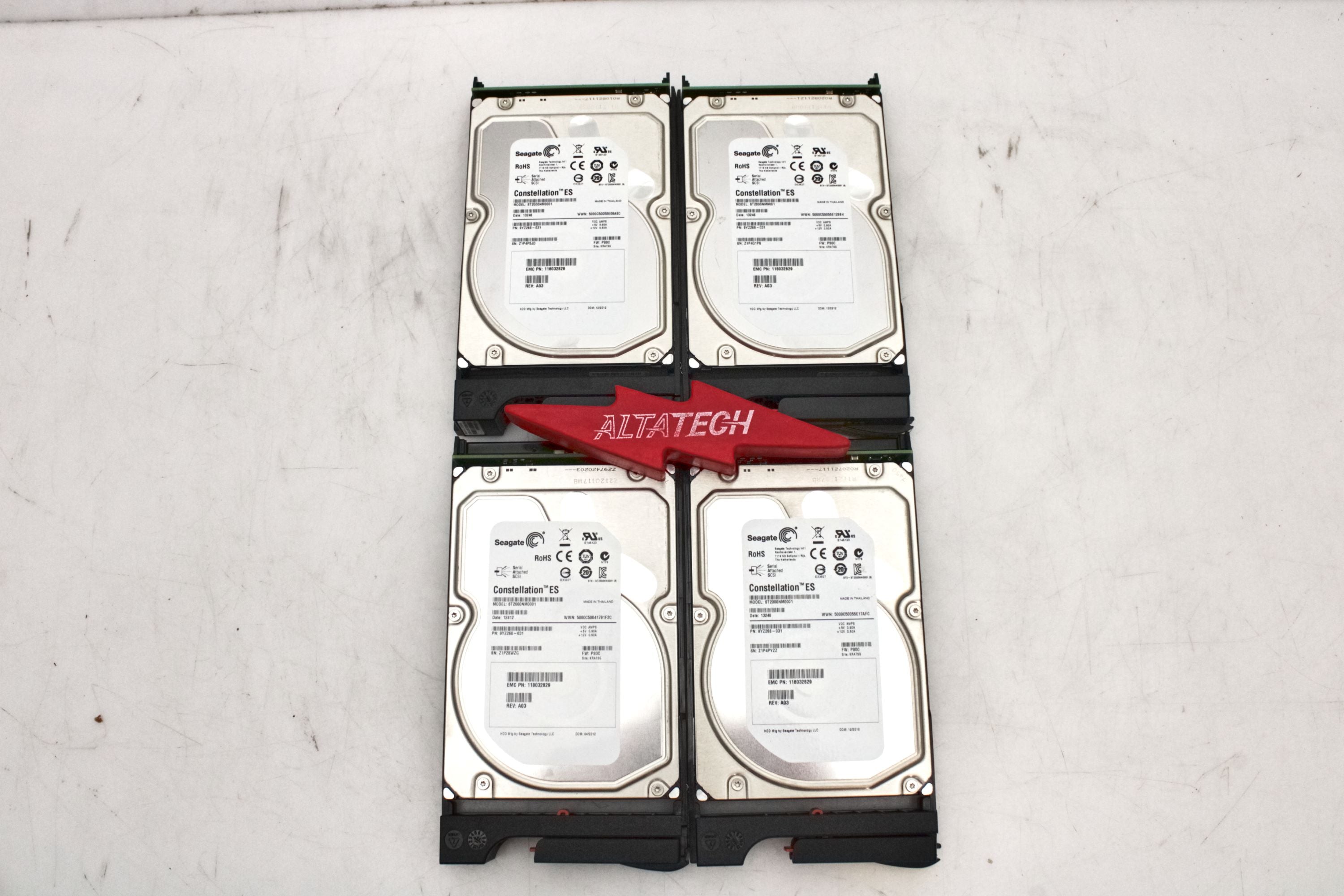 EMC 005049498_x4 2TB 7.2K SAS 3.5 6G VNXE3100/3150 V2-PS07-020