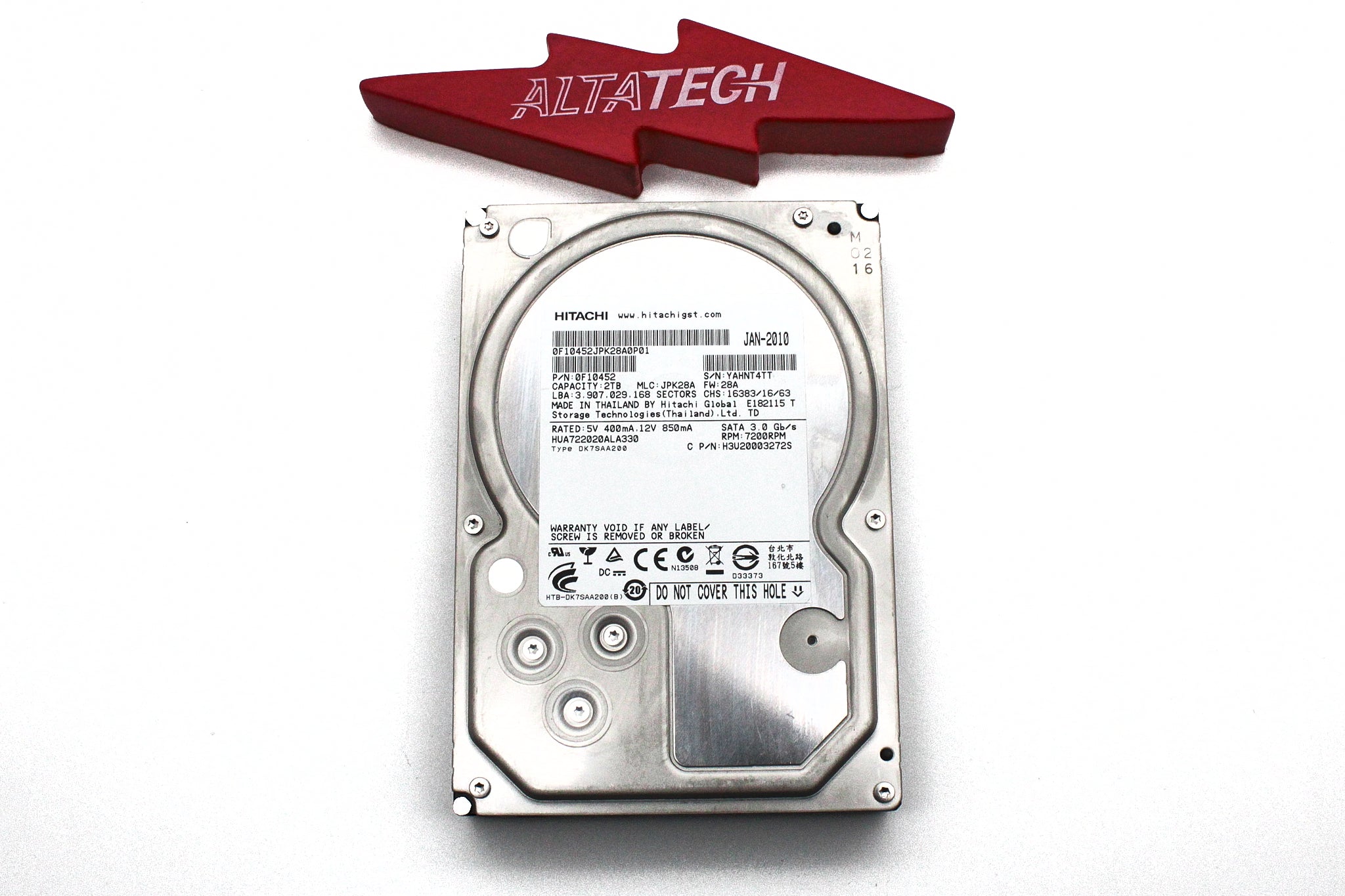 EMC 0F10452-DD SDF2TB 7.2K SATA 3.5 3G DATADOMAIN