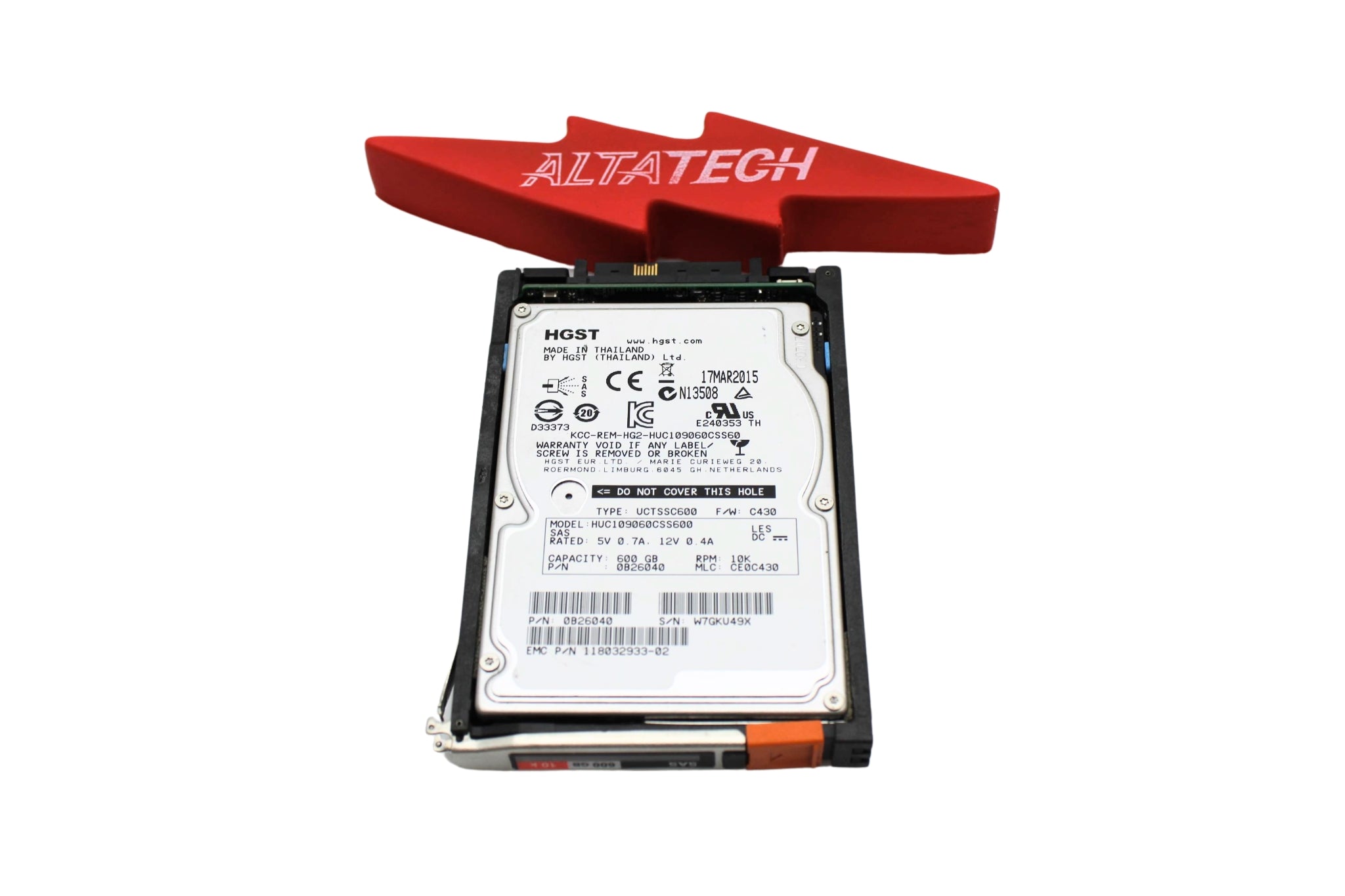EMC NB-2S10-600 600GB 10K SAS 2.5 6G VNX5500/57/75