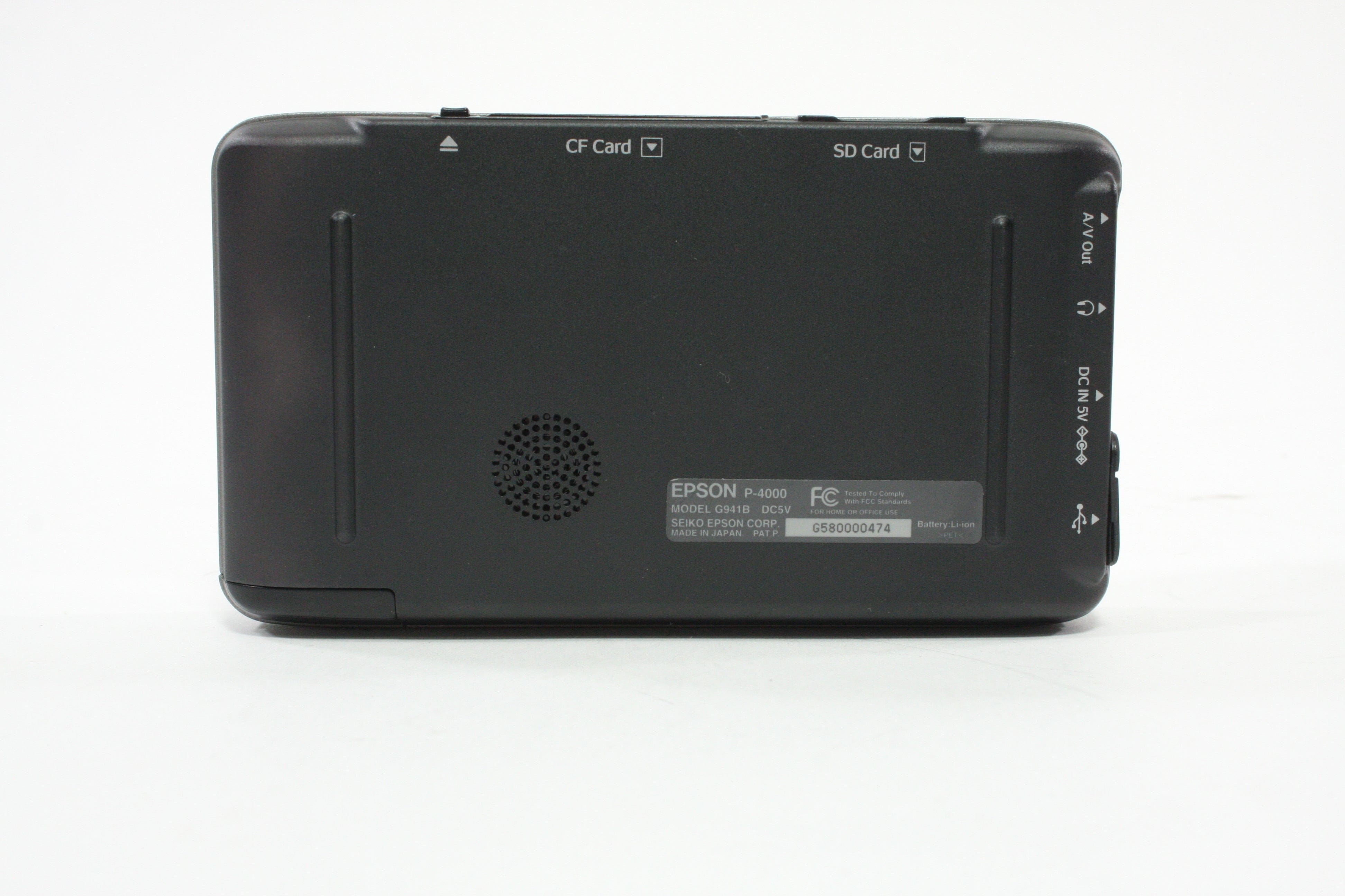 Epson P4000 Multimedia Storage Viewer Model G941B