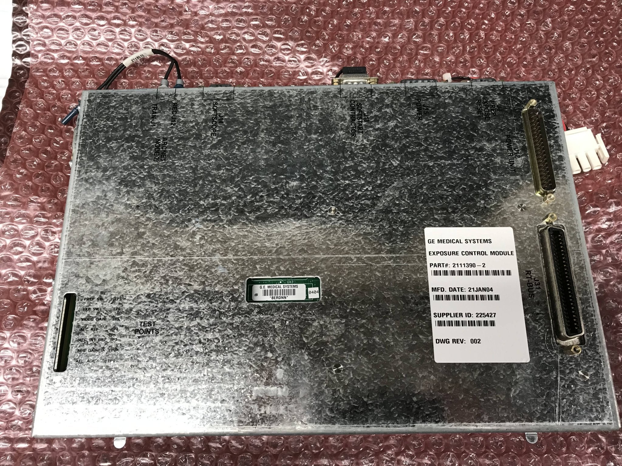 Exposure Control Module ( 2111390-2 ) GE