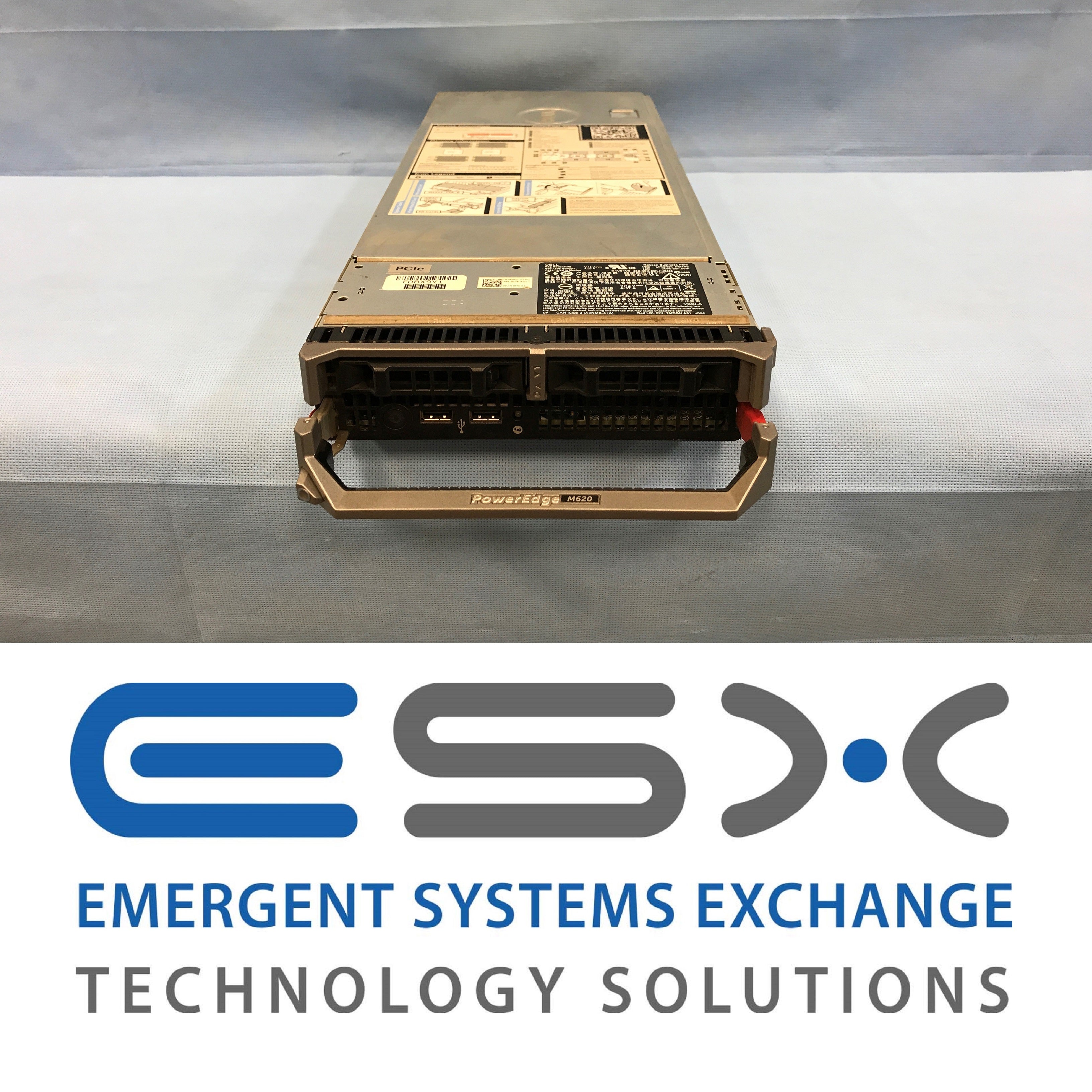 Dell PowerEdge M620 Blade Server 2x10 Core E5-2660v2 @2.2GHz 512GB H710 10GB NDC