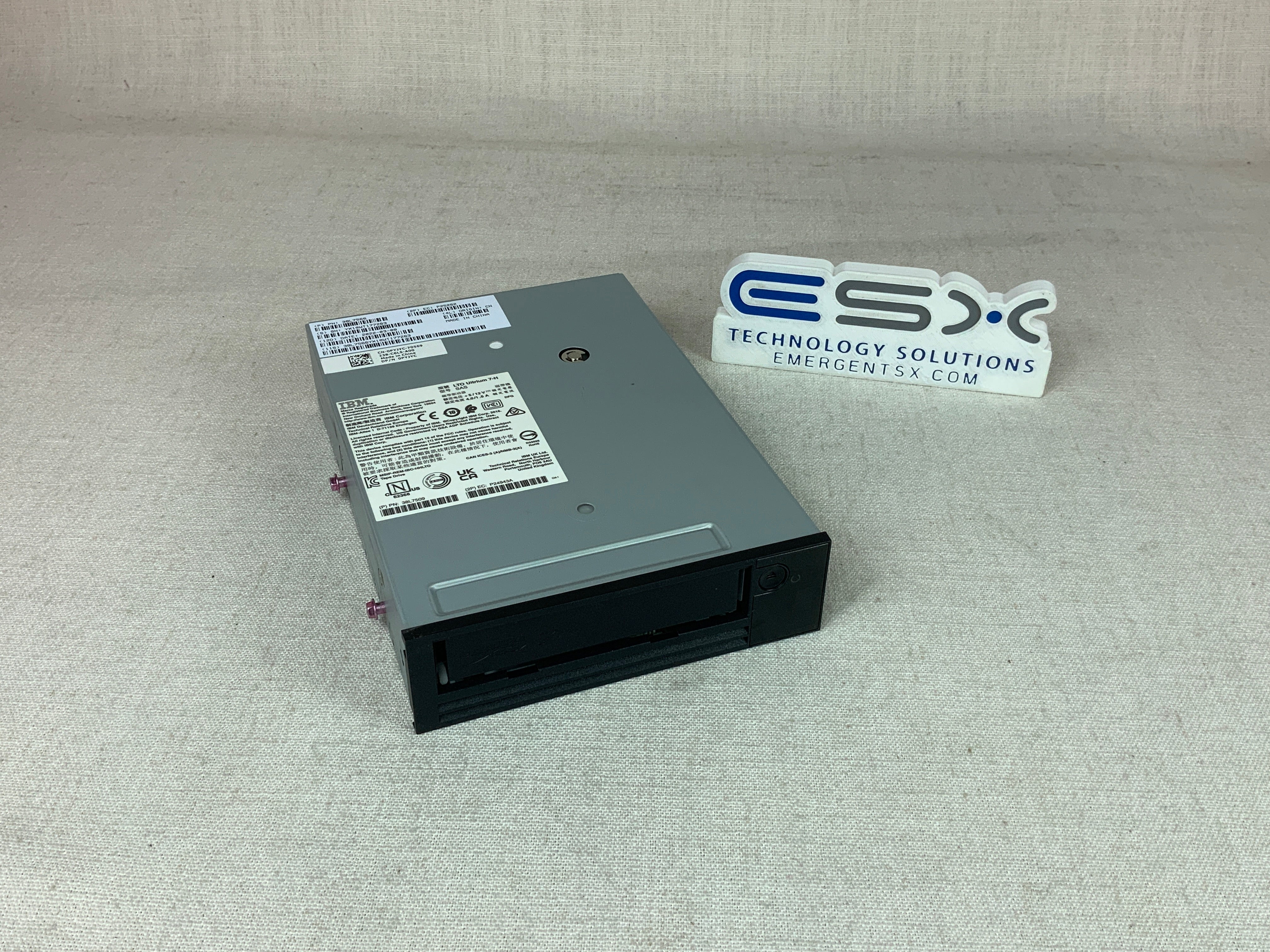 Dell PYJYC 6/15TB LTO7 HH SAS Tape Drive