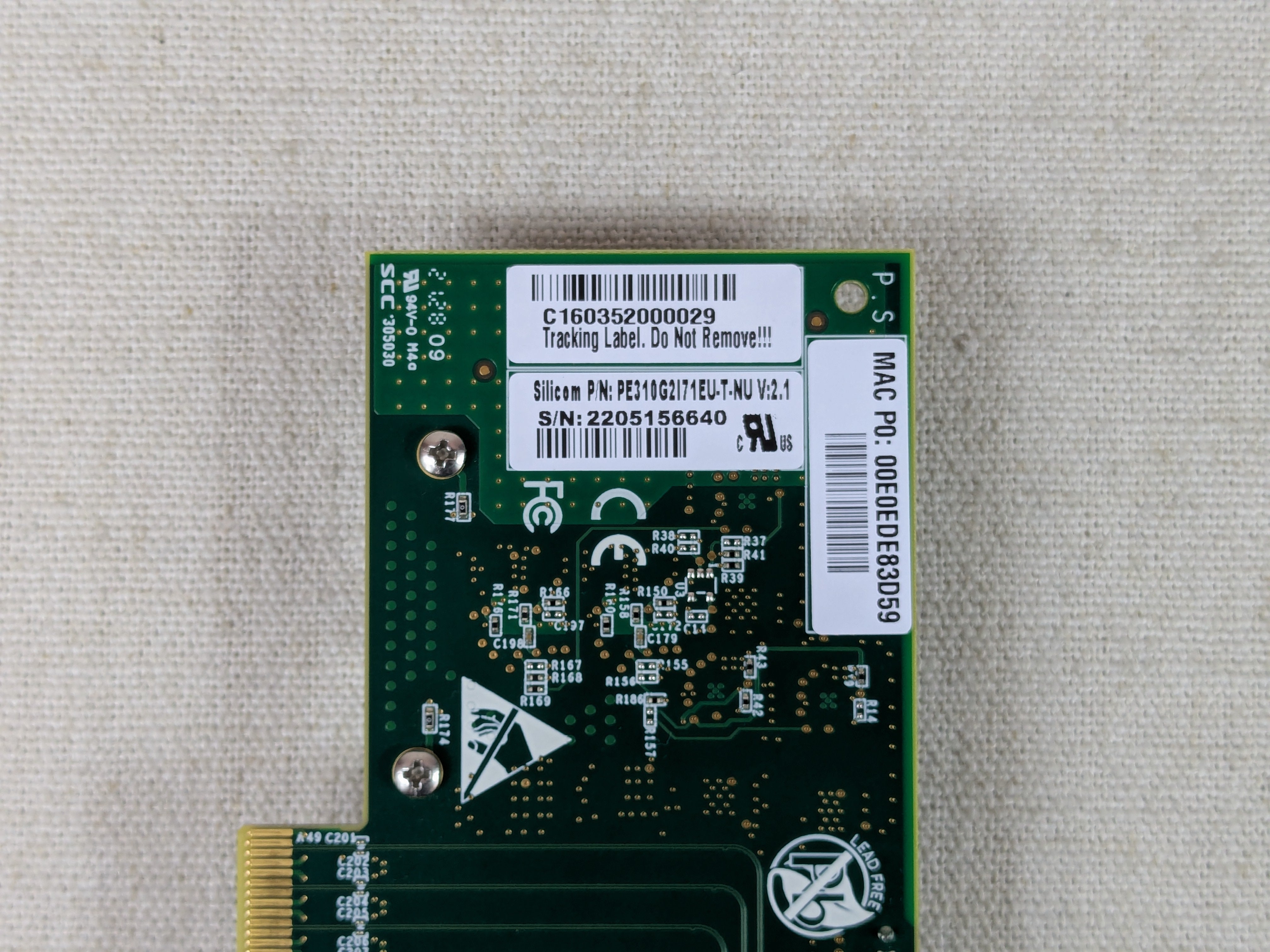 Nutanix PE310G2I71EU-T-NU Silicom Dual-Port 10GBASE-T Network Adapter FH