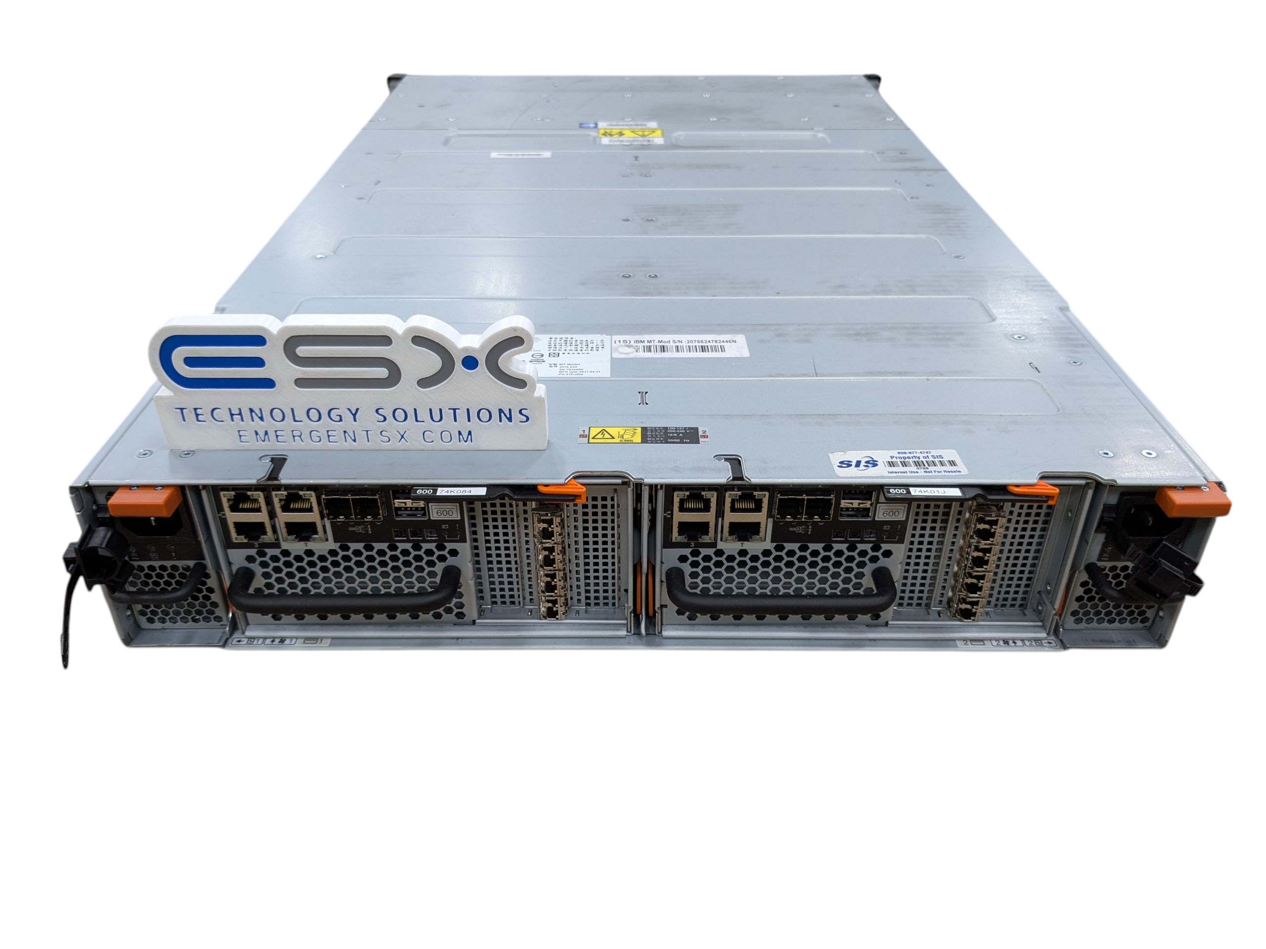 IBM 2076-624 Storwize V7000 Gen2 Enclosure – 24x 1.8TB, 2x Controller, 2x PSU