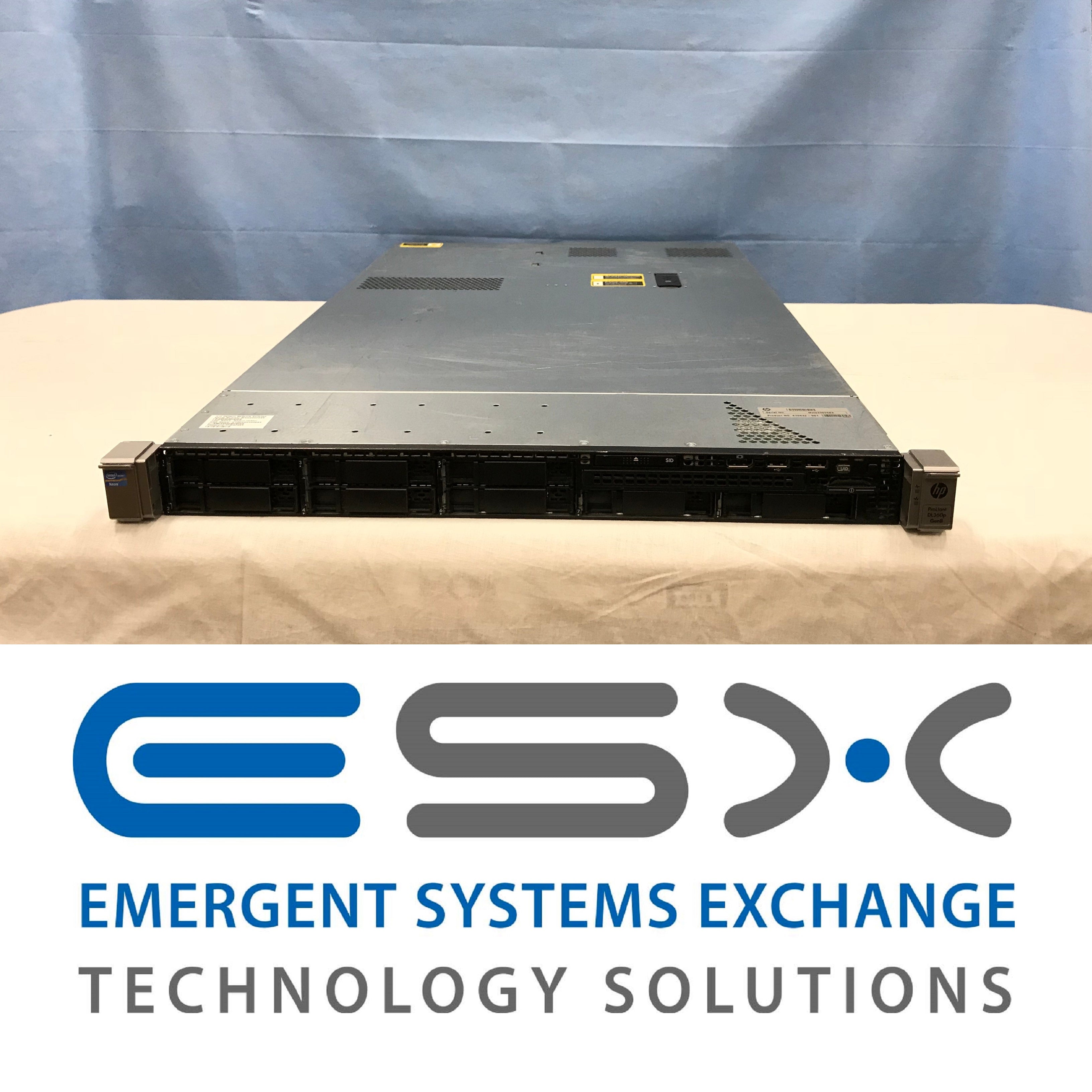 HP Proliant DL360p G8 Server - 2x Intel 12-Core E5-2697v2 @ 2.7GHz 64GB P420i