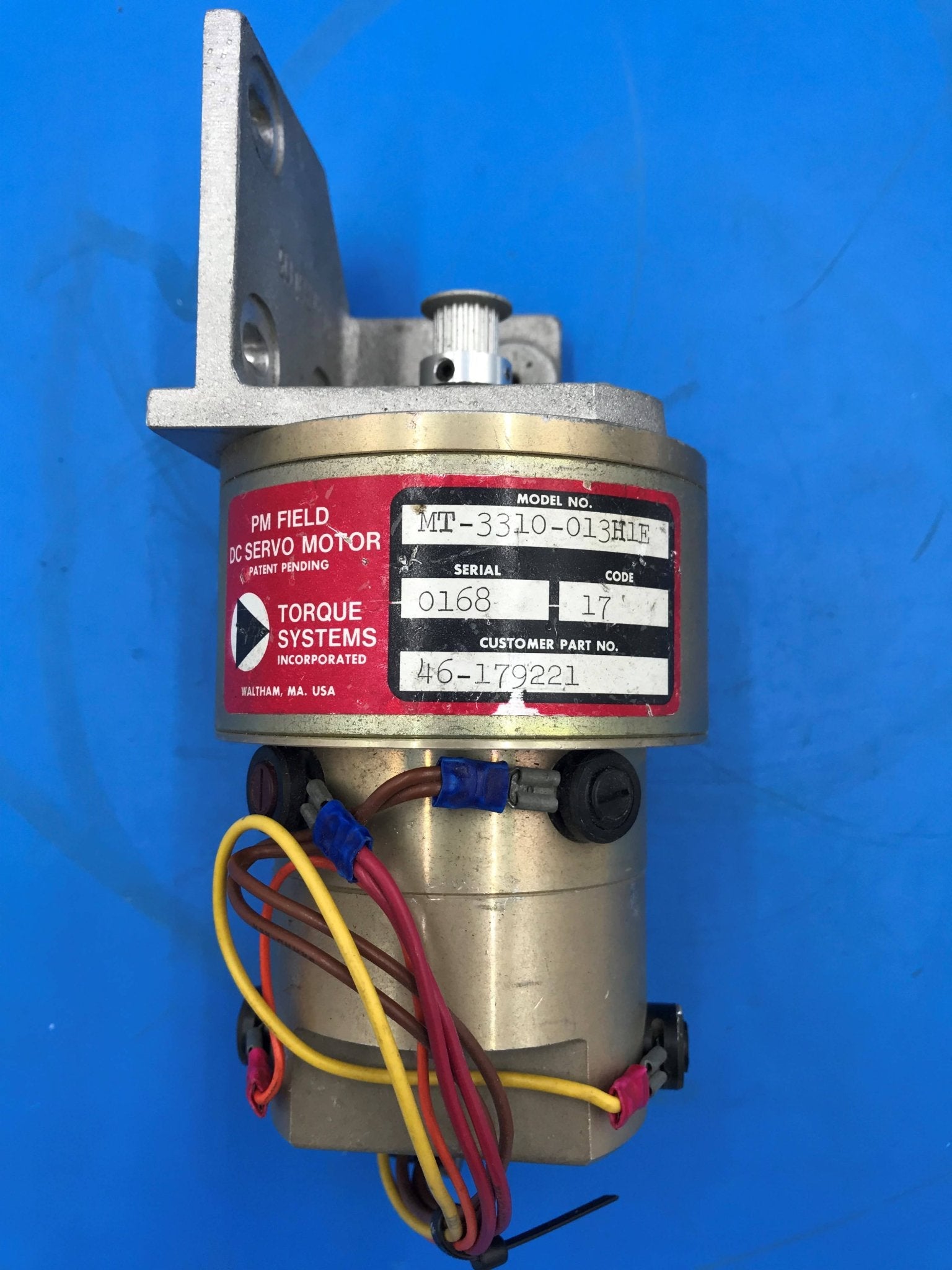 Field Servo Motor DC (46-179221/MT-3310-013H1E GE