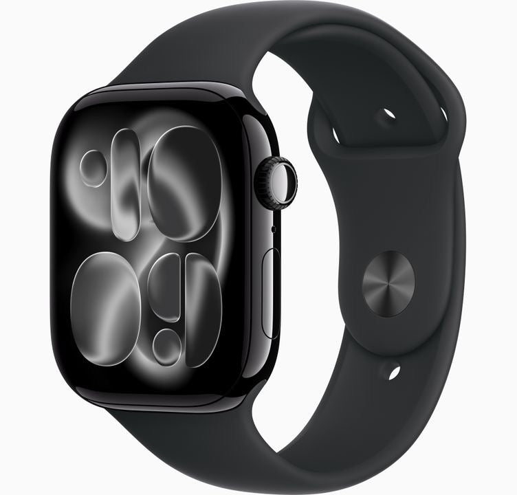 Apple Watch Series 11 (GPS 42mm Jet Black Aluminum Case with Black