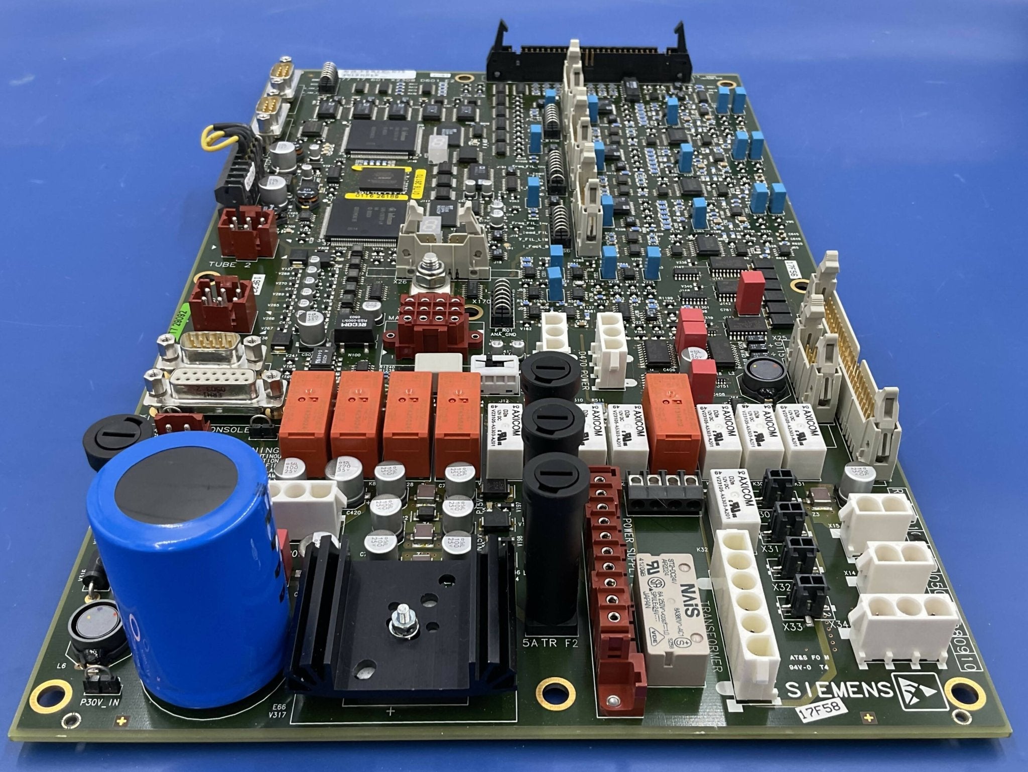 Siemens 7717601 - FIL/RAC Controller D601 Board PCB Label | Alo Tech Solutions