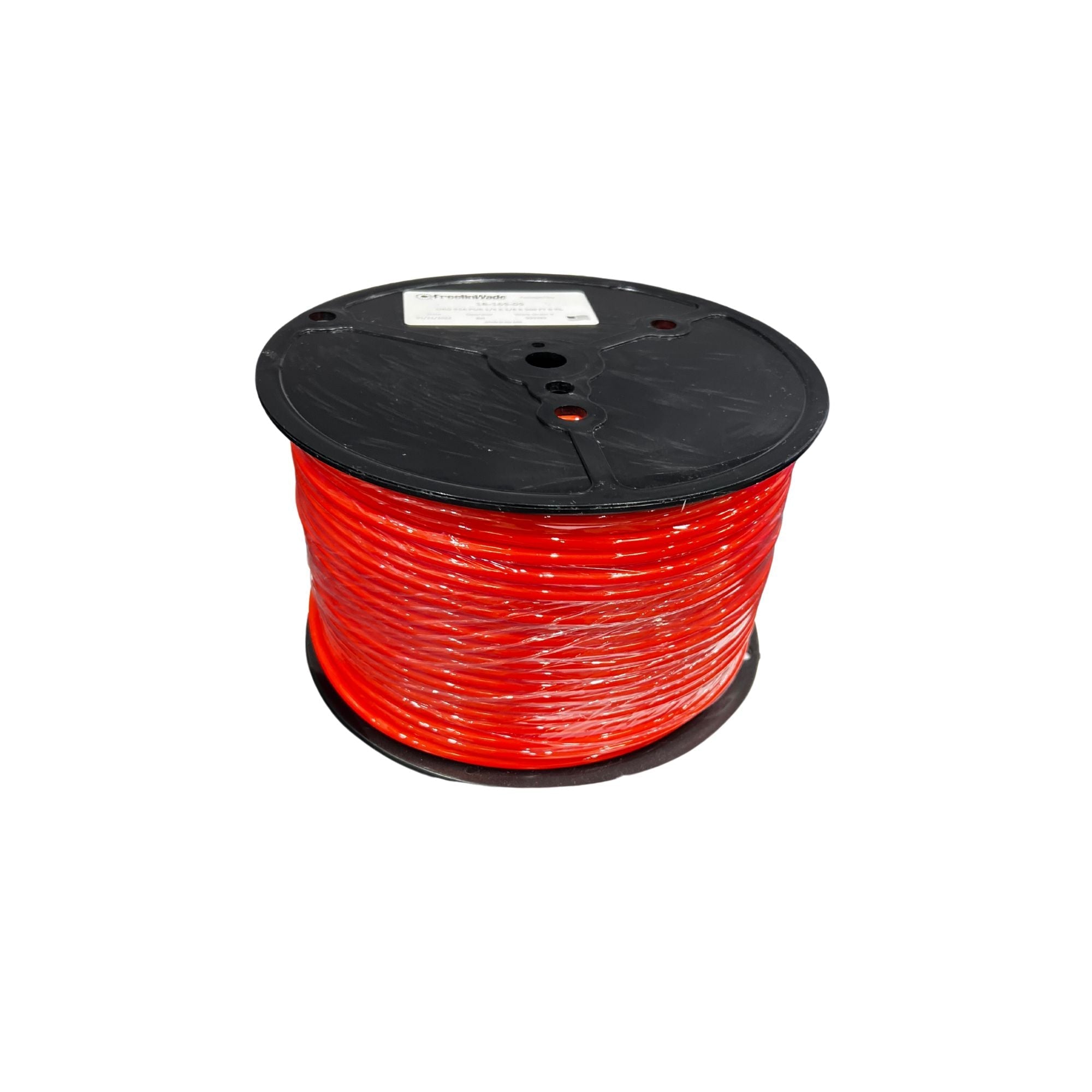 Freelin Wade | .250 in OD x .125 in ID Polyurethane Tubing, Orange, 500' Reel | 1B-169-09