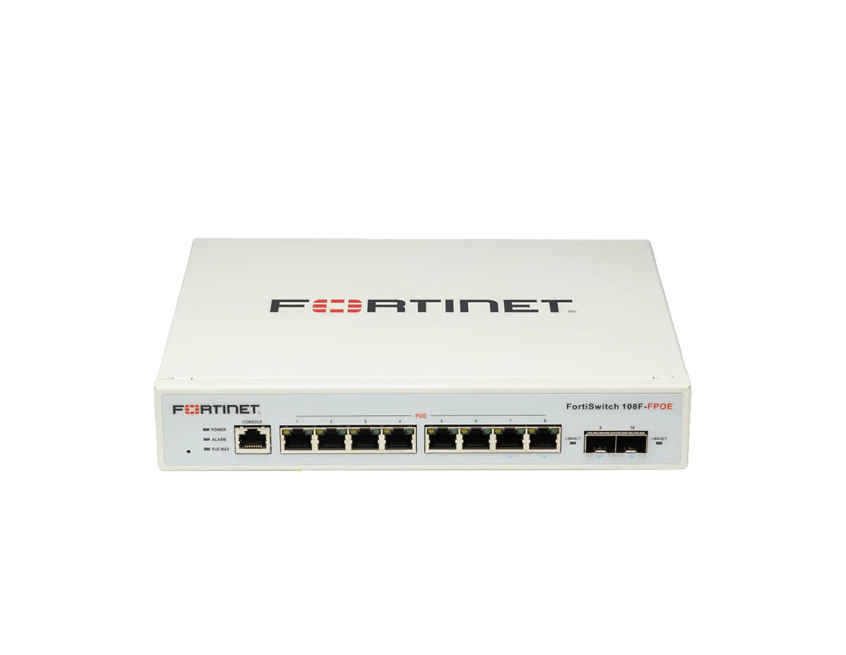 Fortinet FS-108F-FPOE Secure Access Switch