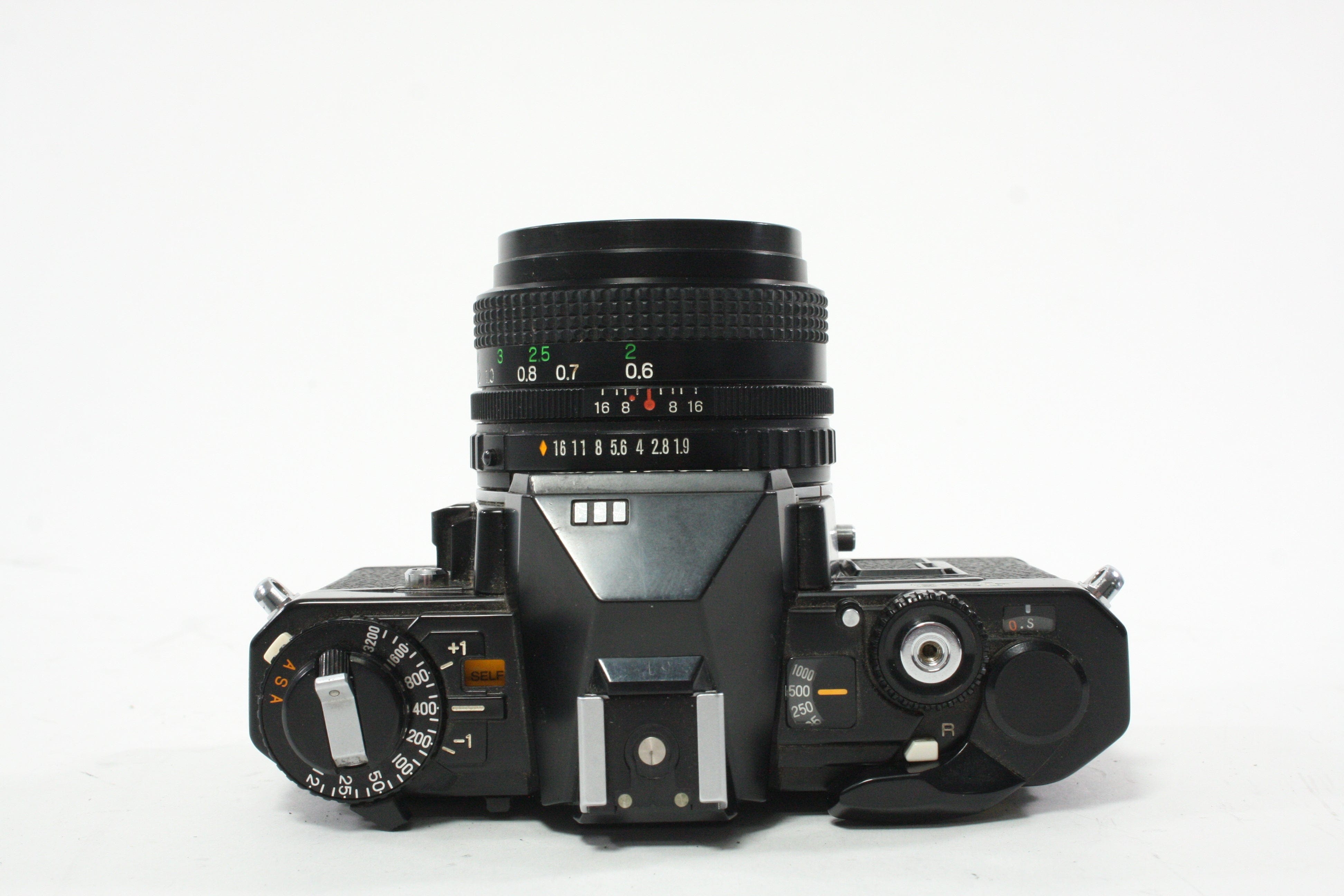 Fujica AX-3 35mm SLR Camera with X-Fujinon 50mm f/1.9 Lens