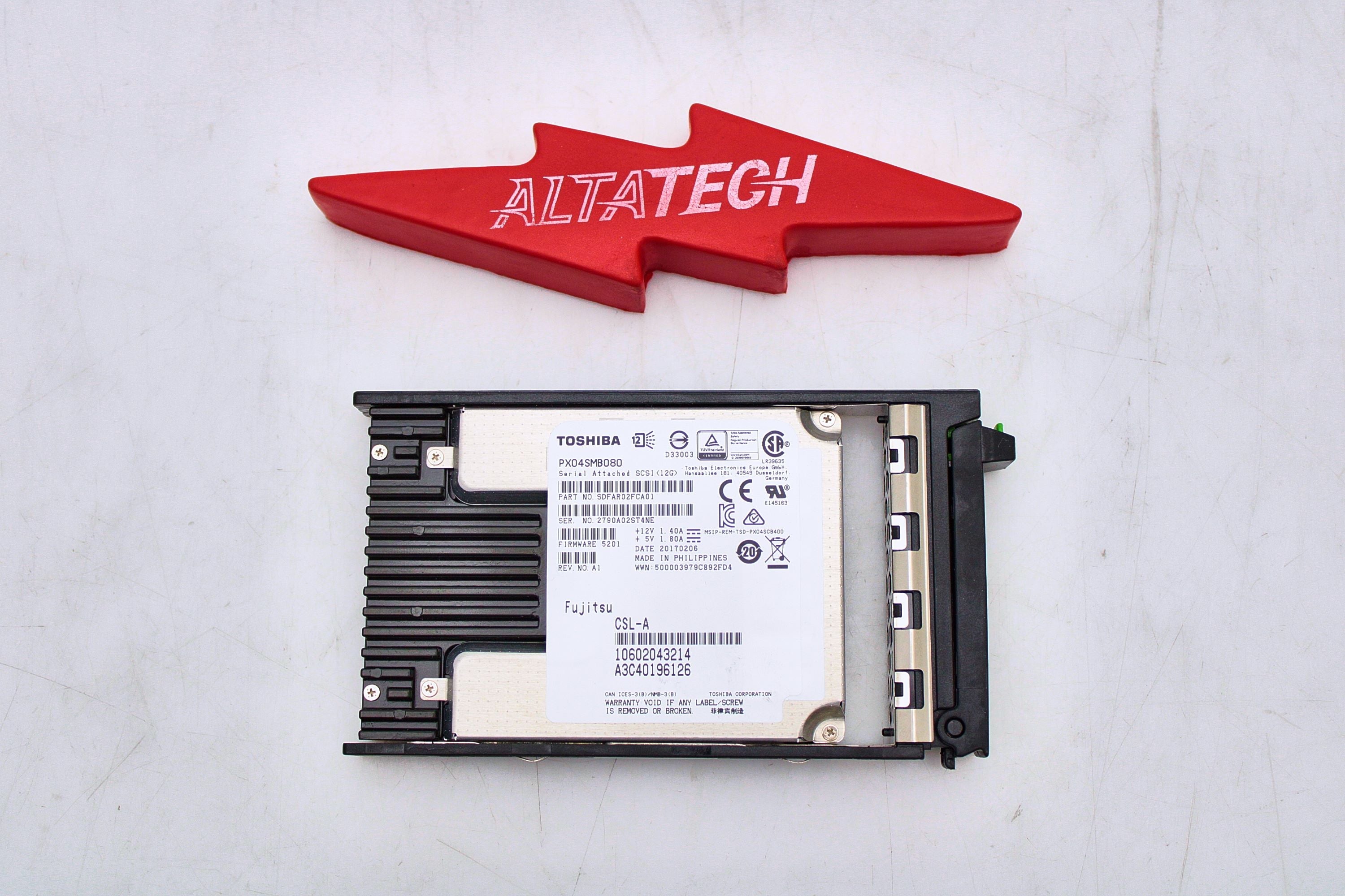 Fujitsu S26361-F5608-L800 800GB SSD SAS 2.5 12G WI PX04SMB080 / SDFAR0