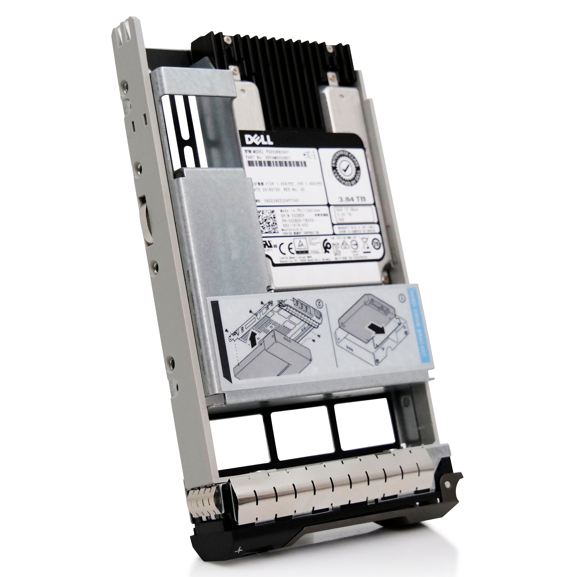 Dell G13 0XCRDV 3.84TB 1 DWPD SAS-3 12Gb/s MLC Hybrid 3.5in Refurbished SSD