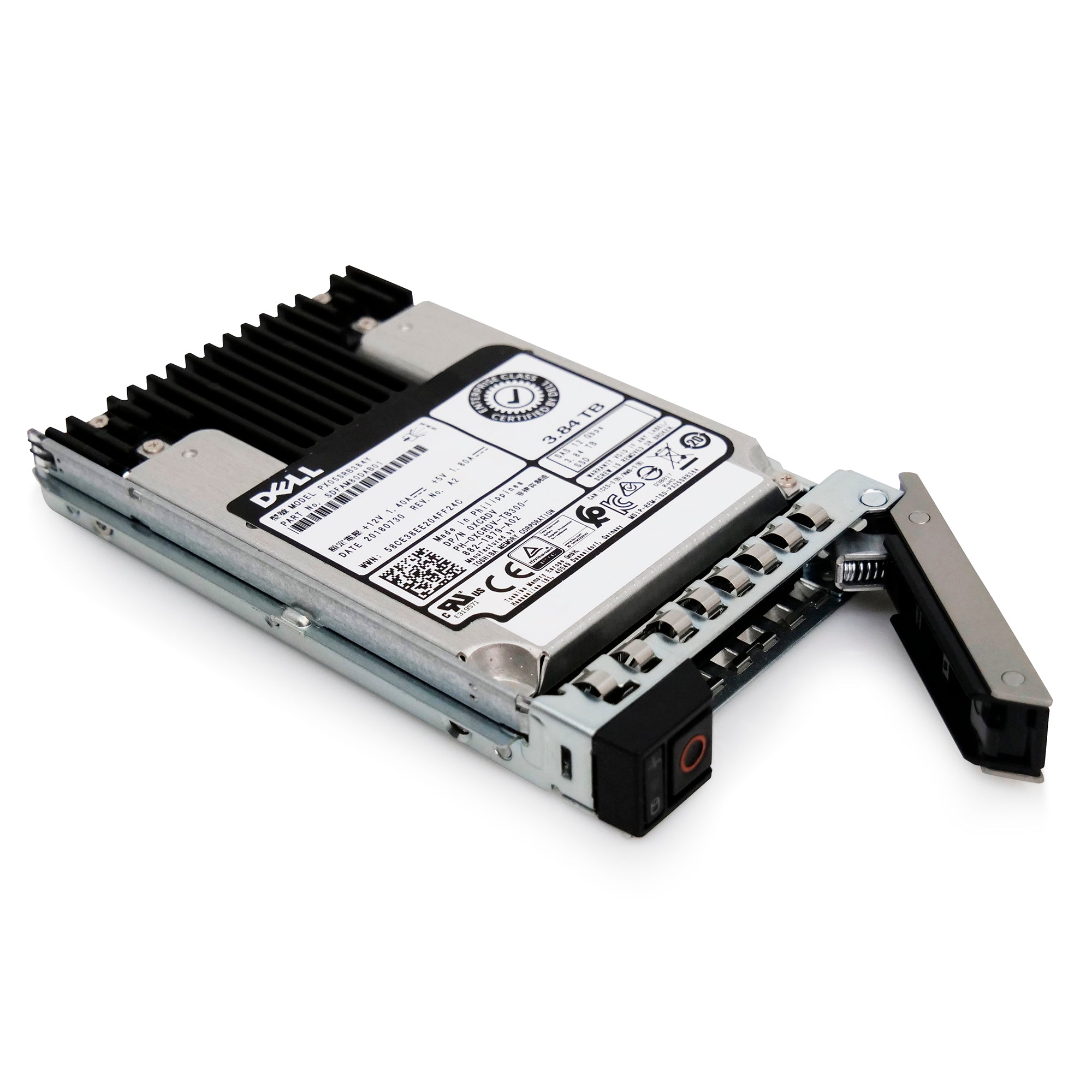 Dell G14 0XCRDV 3.84TB 1 DWPD SAS-3 12Gb/s Read Intensive MLC 2.5in Solid State Drive