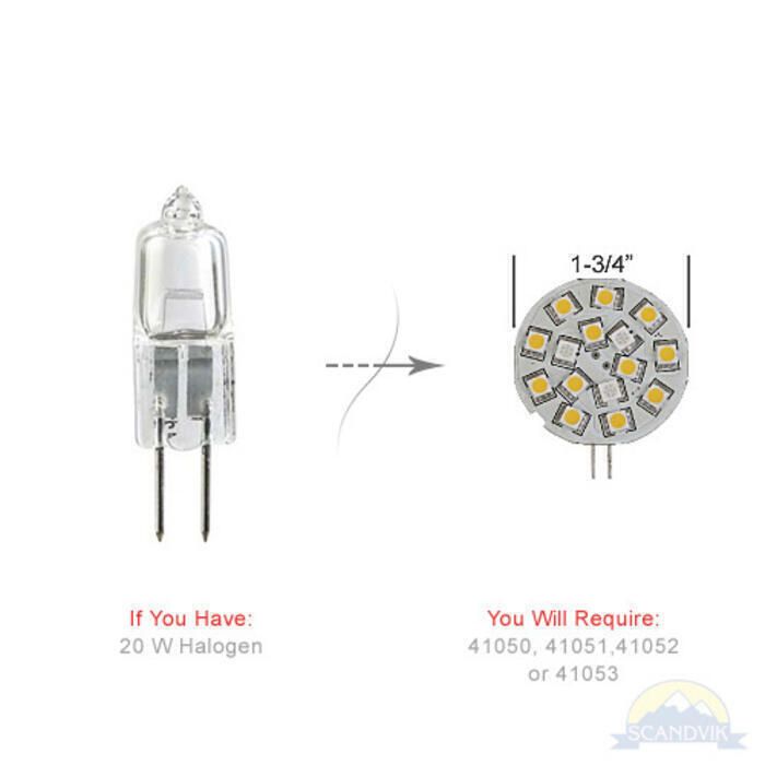 Scandvik 41053P LED G4 Replacement Bulbs
