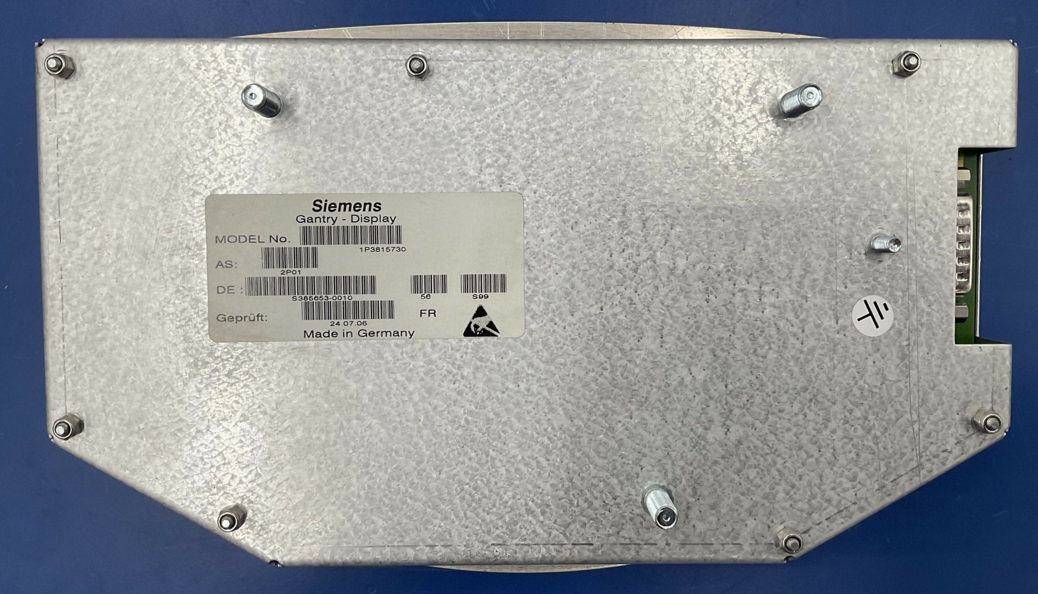 GANTRY DISPLAY W/O ECG (10165904/3815730 SIEMENS