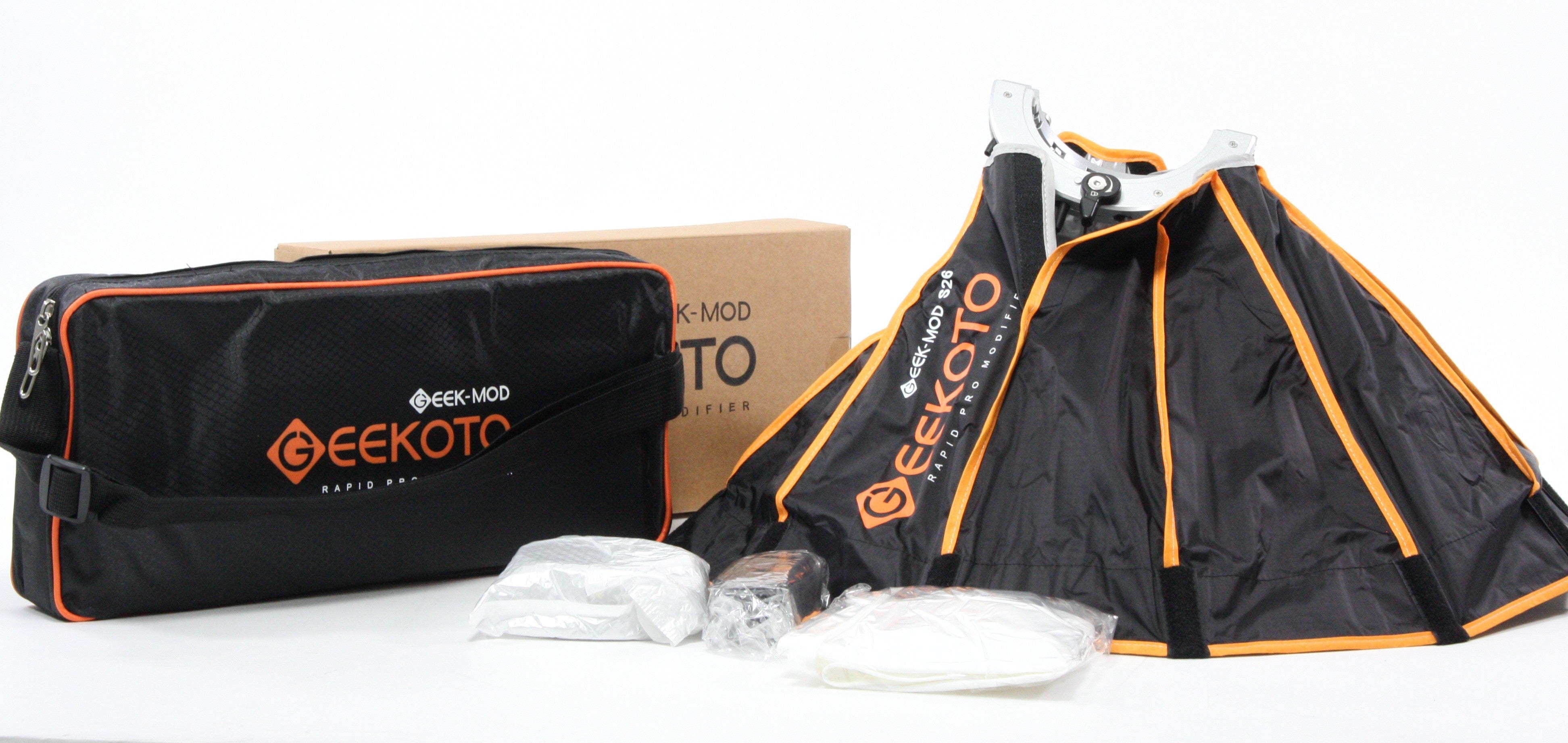 Geekoto Geekmod S26 Foldable Softbox Modifier NEW DEALER DEMO
