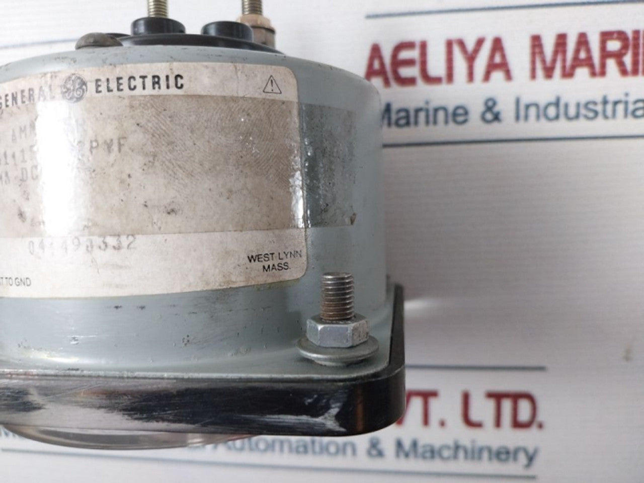 General Electric Db40 Dc Ammeter 0-2500 Ac Kilowatts