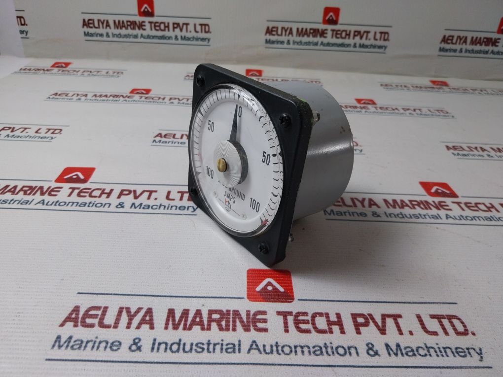 General Electric Db40 Dc Ammeter 1-0-1 Ma
