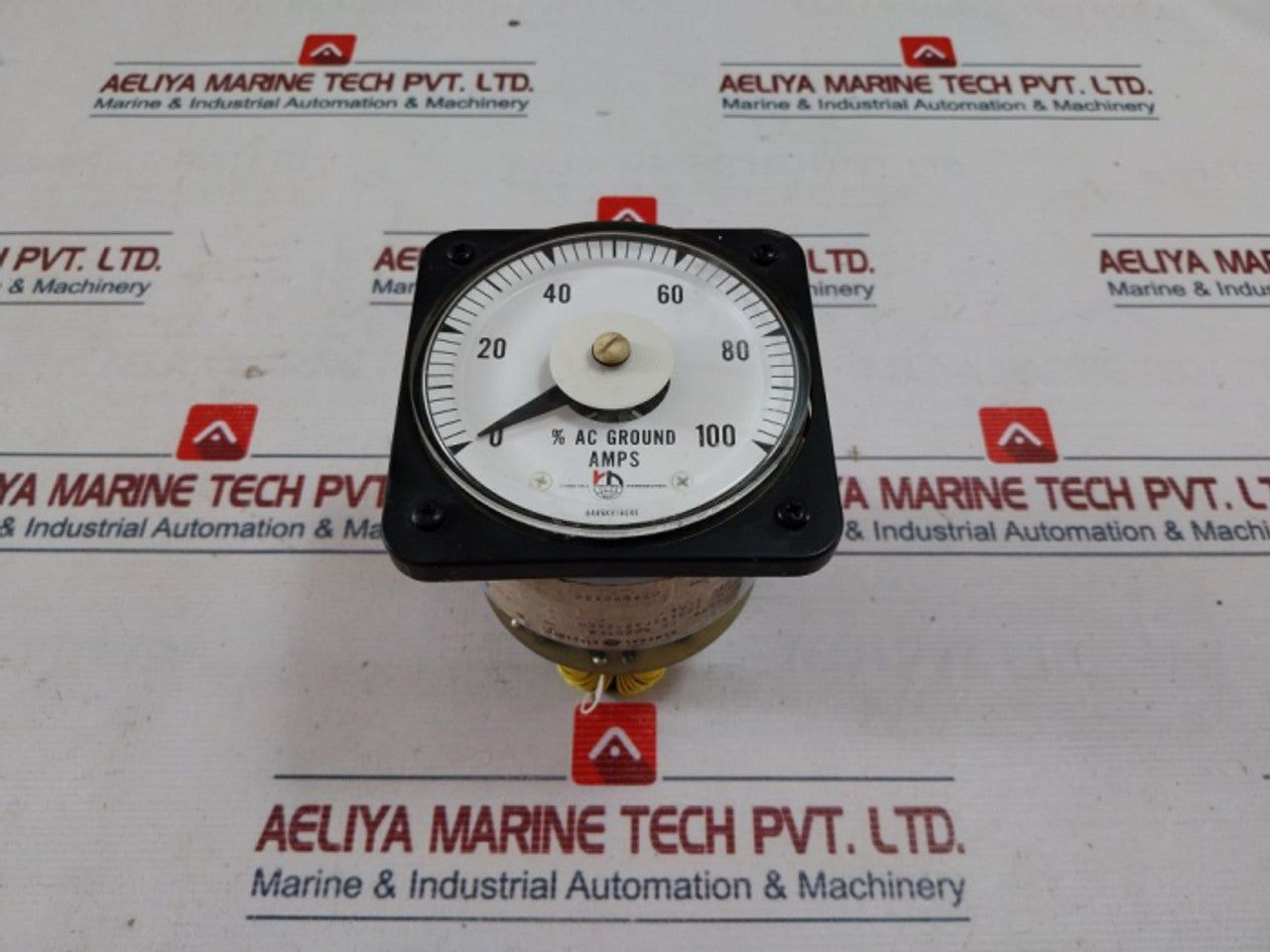General Electric DB40 DC Ammeter Industrial Grade Precision Current Measurement Device