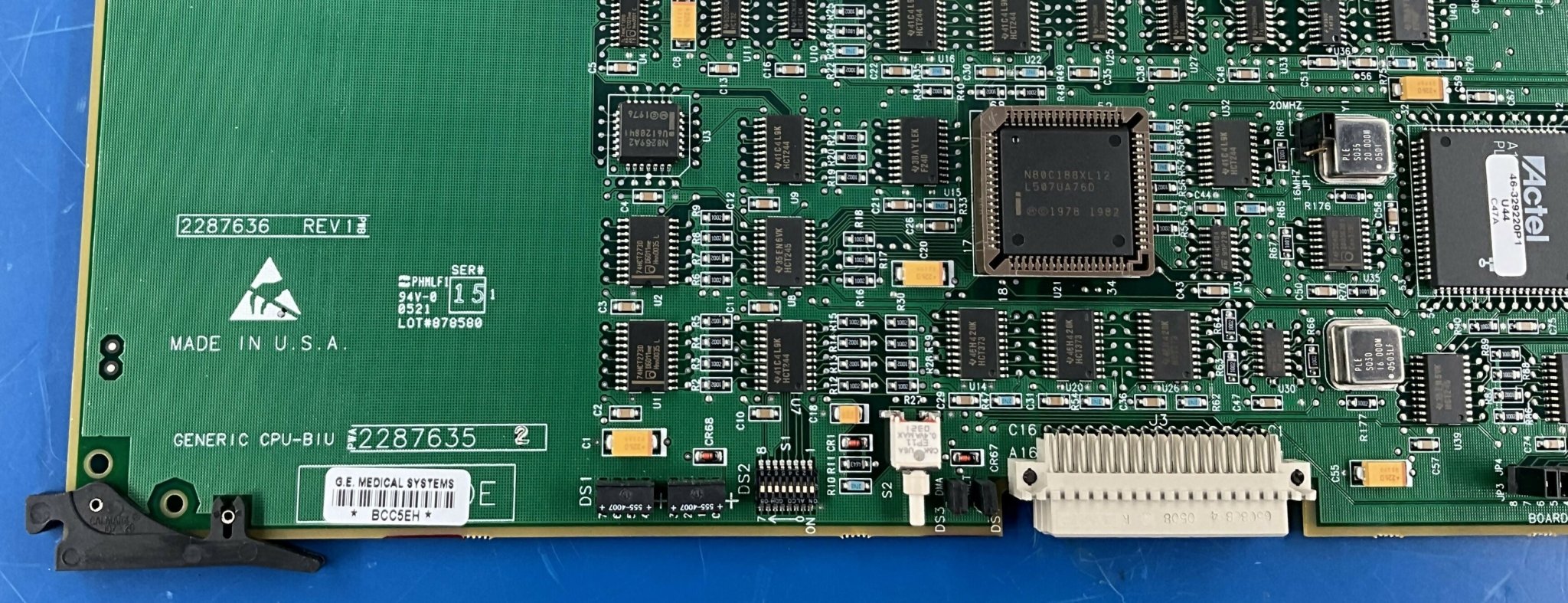 Generic CPU/BIU Board (2287635-2) GE