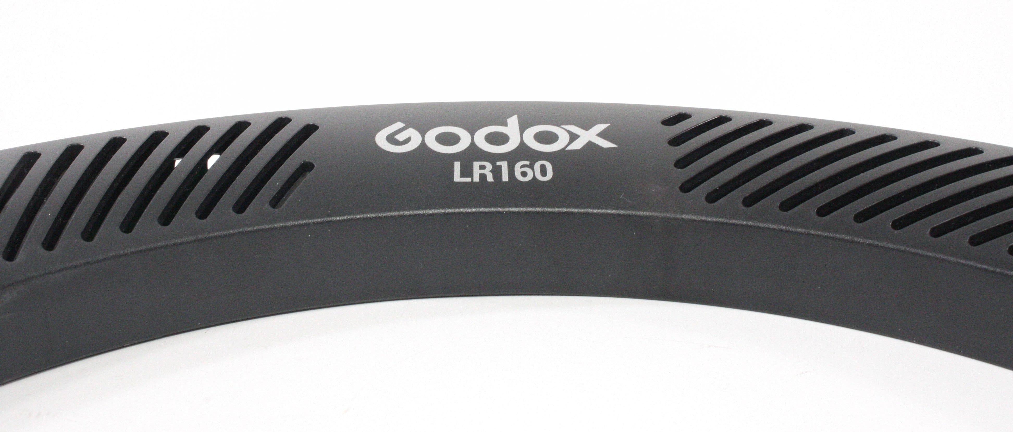GODOX LR160 LED Ring Light. (with Accessories)
