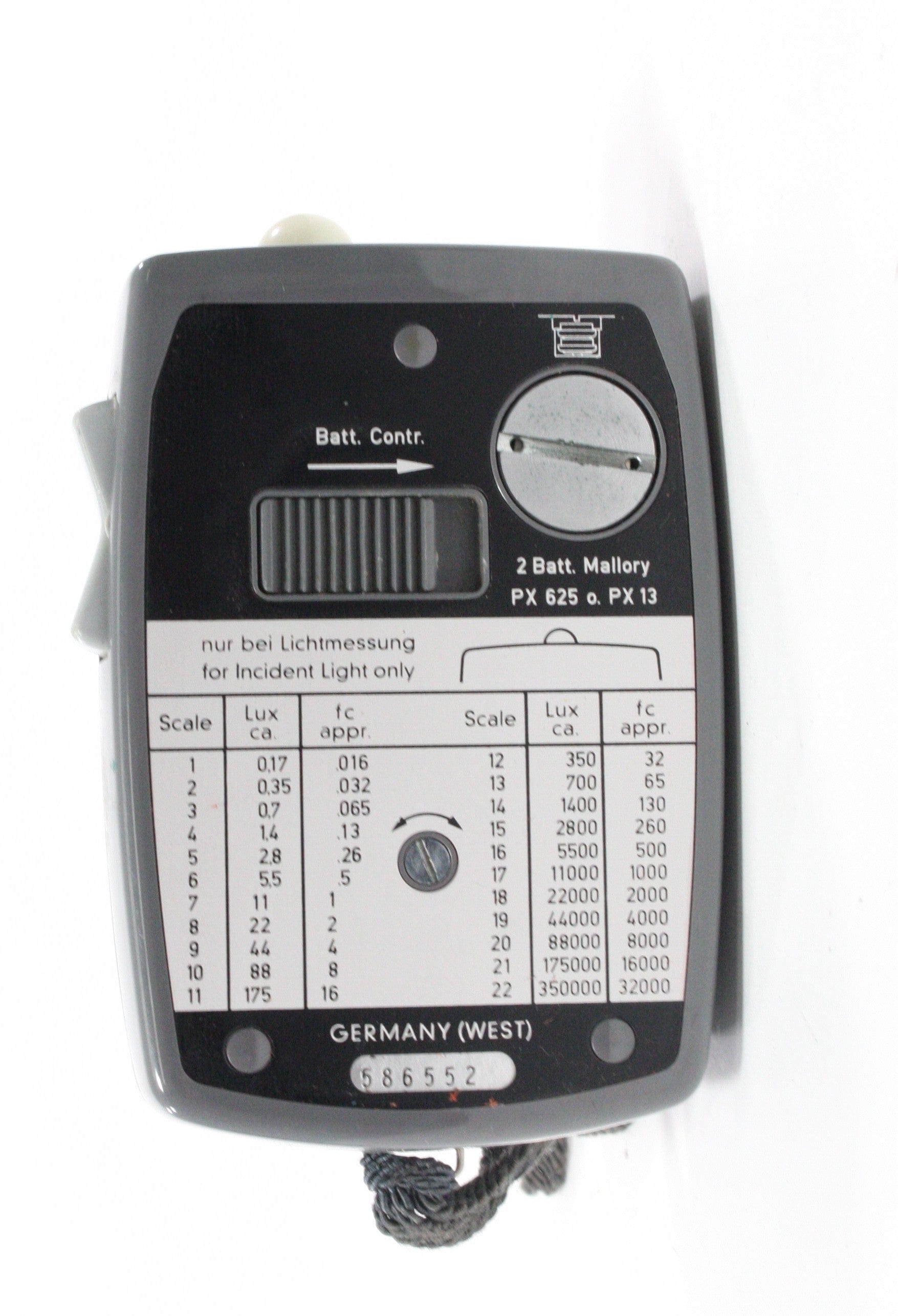 Gossen Luna-Pro Light Meter