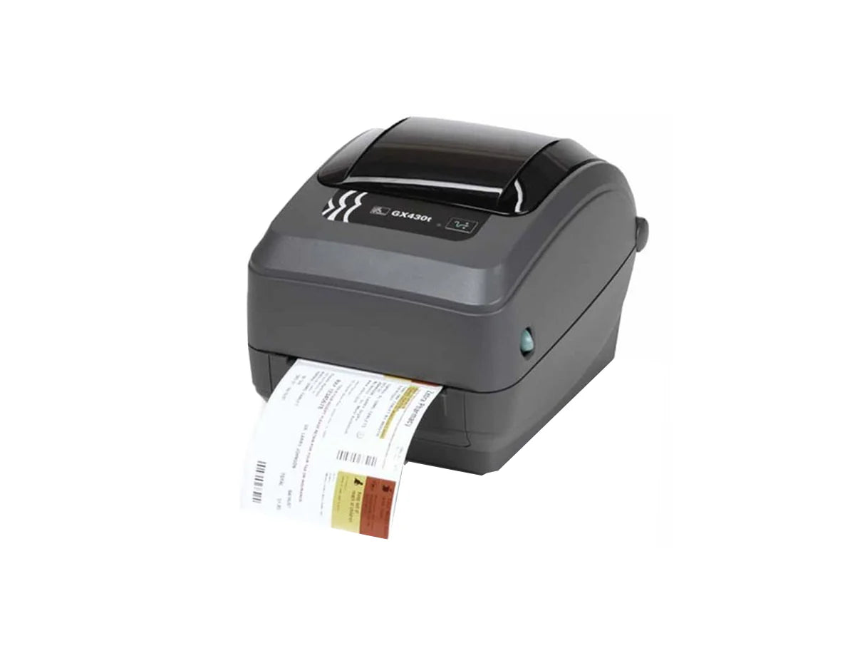 Zebra GX43-102410-000 Thermal Transfer Barcode Label Printer (GX430t