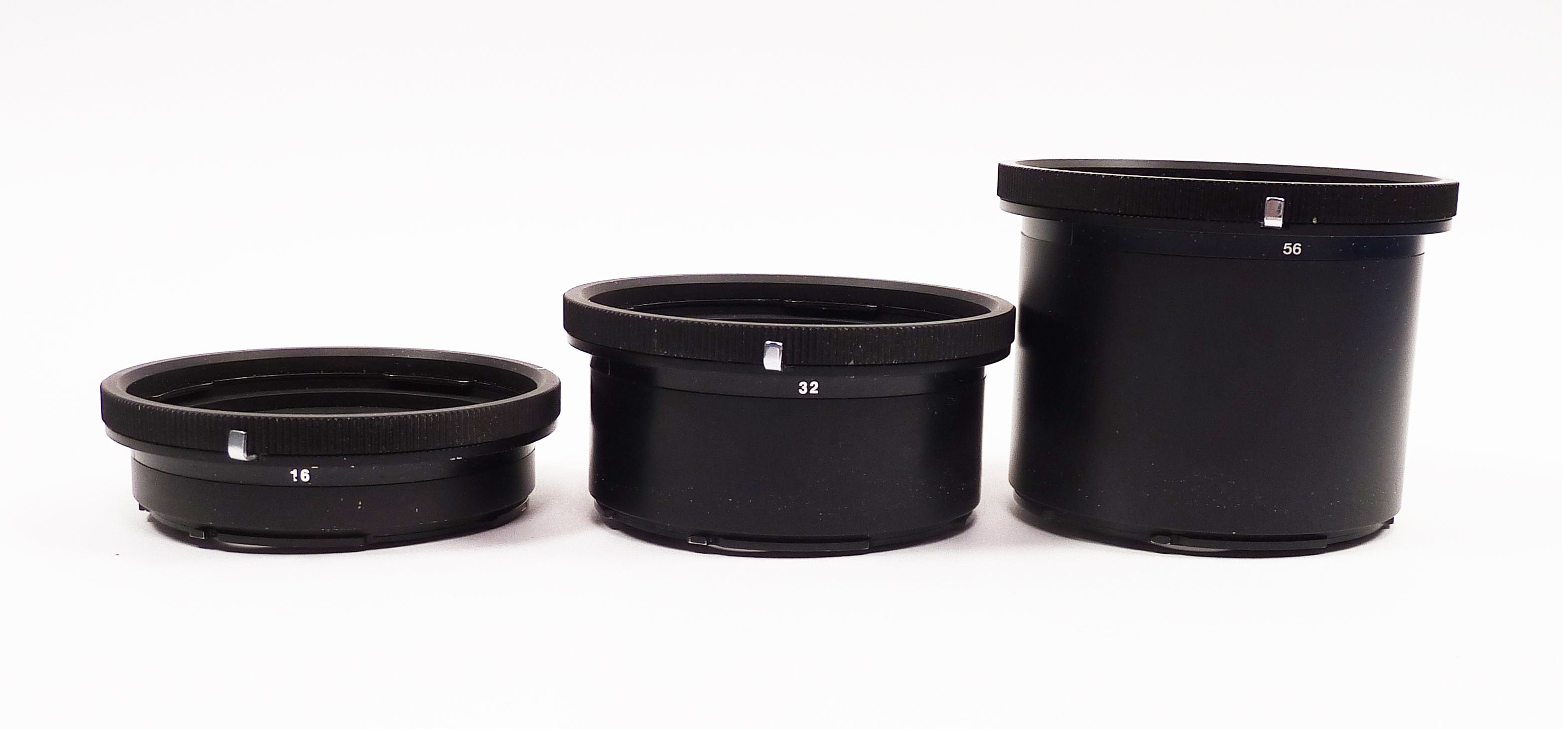 Hasselblad Extension Tube Set 56mm 32mm 16mm V Mount