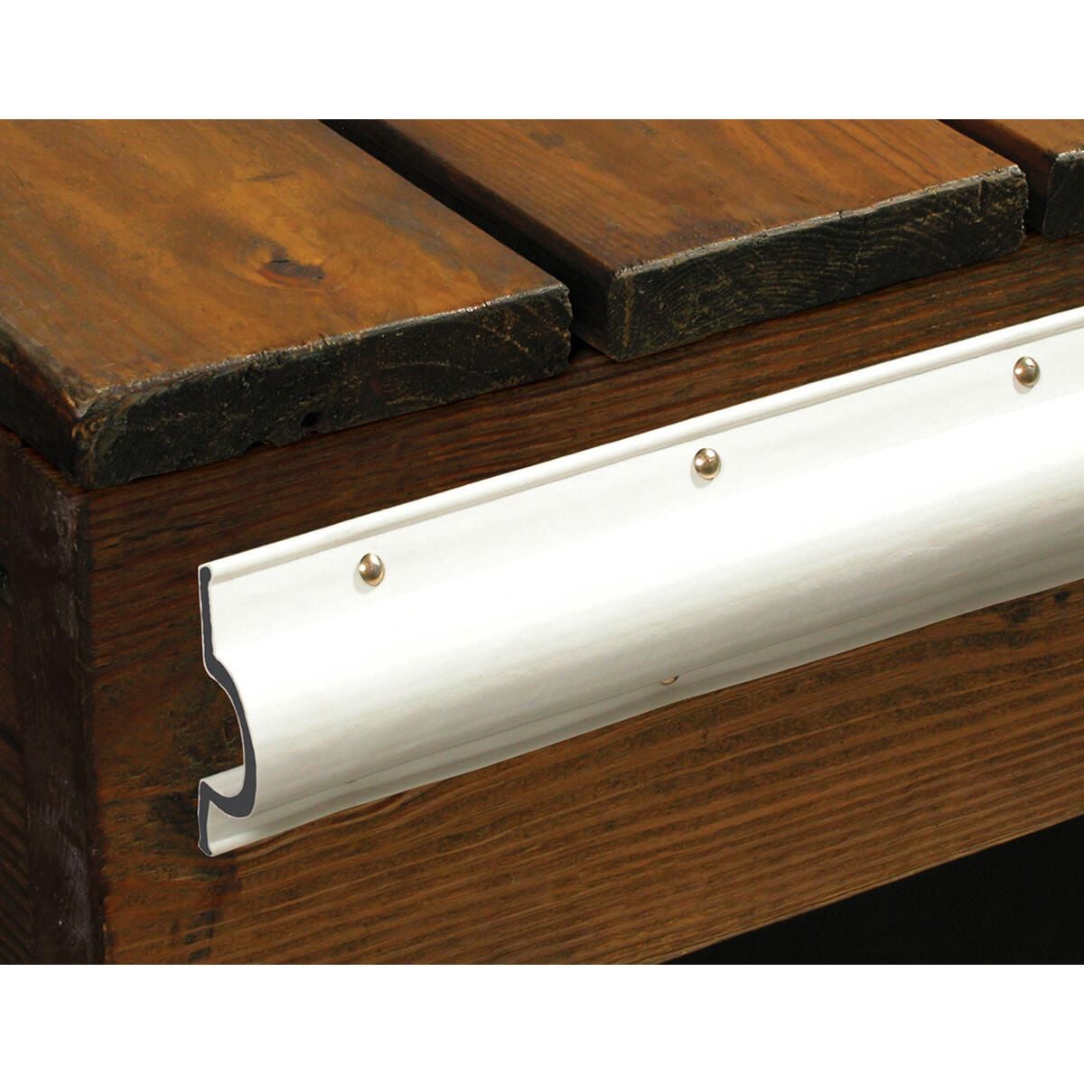Taylor Made Products 46070 Taylor Heavy Duty Double Molded C-Shape Gard White