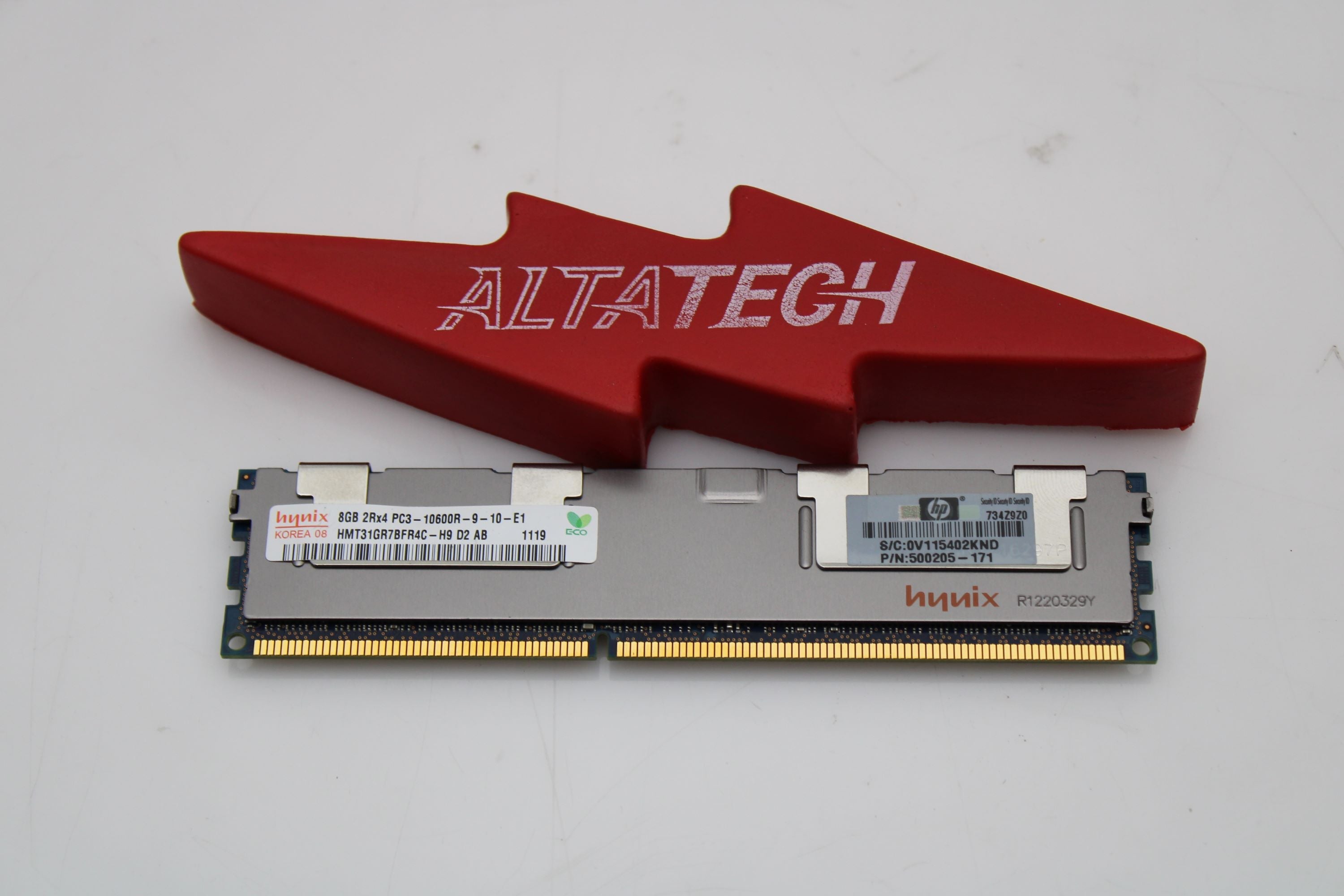 HP 501536-001 8GB PC3-10600R DDR3-1333 2RX4 ECC